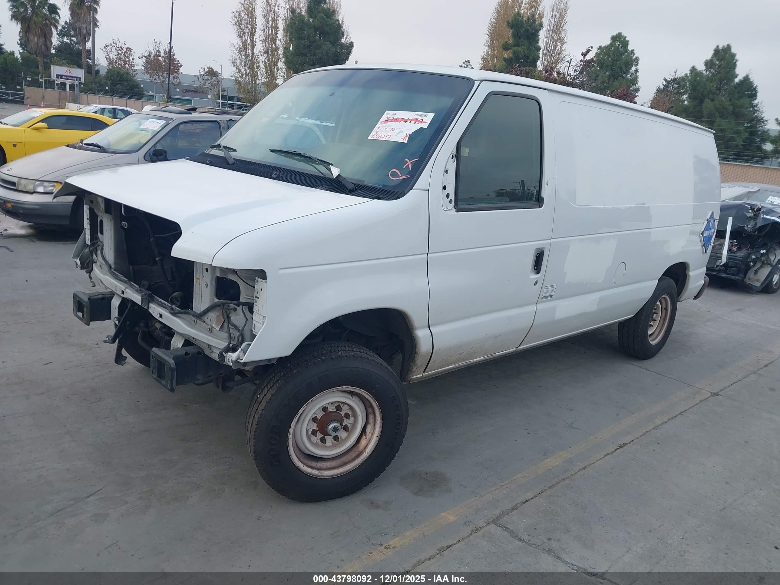 2010 Ford E-150 Commercial/recreational White vin: 1FTNE1EW4ADA90841