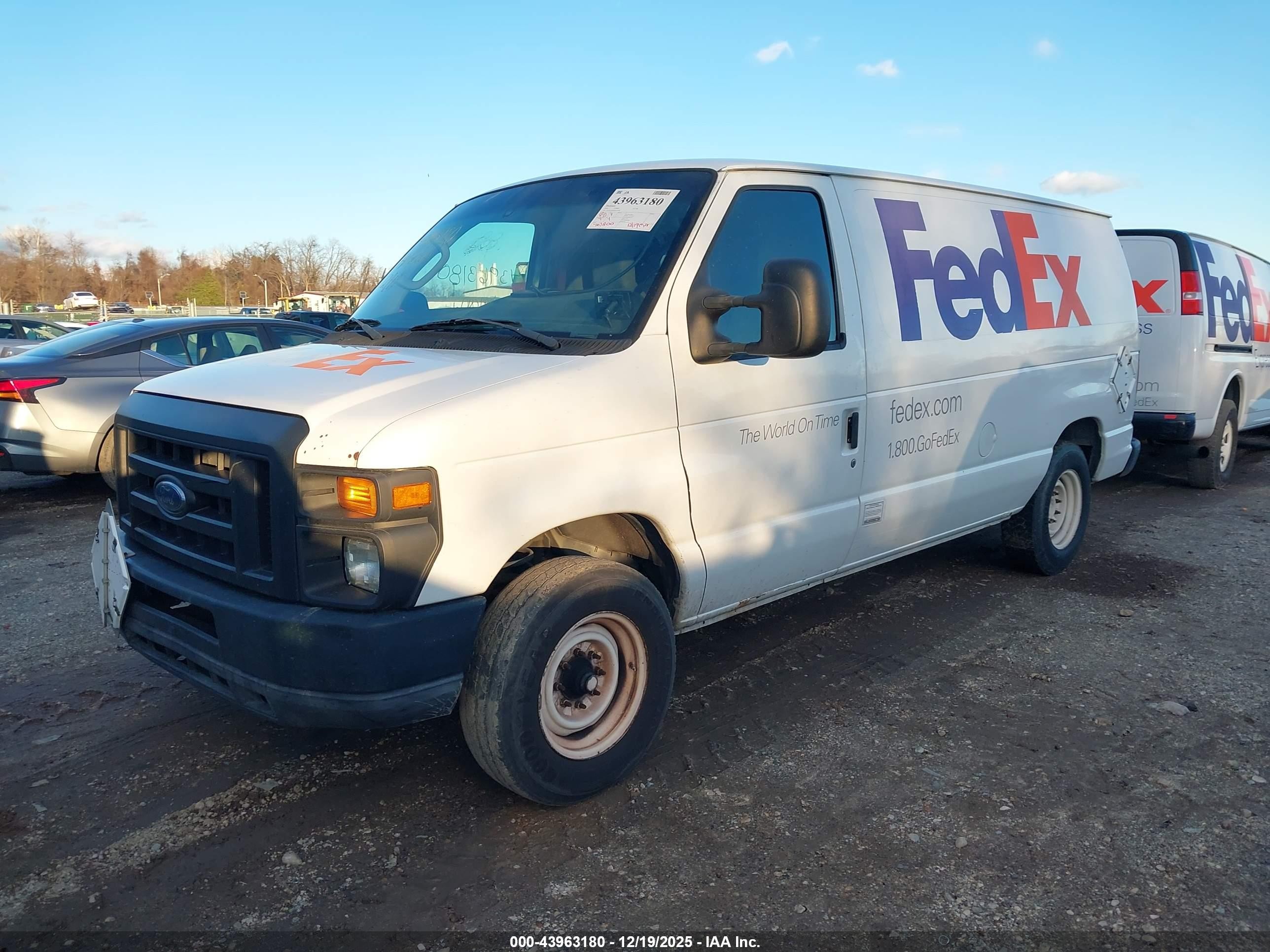 2010 Ford E-150 Commercial/recreational White vin: 1FTNE1EW4ADA91648