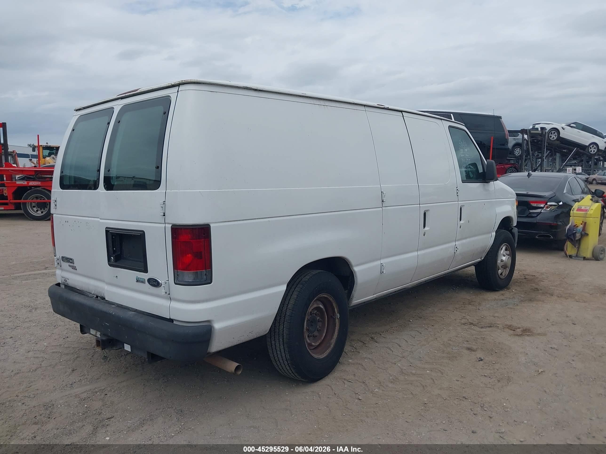 2011 Ford E-150 Commercial White vin: 1FTNE1EW4BDA69523