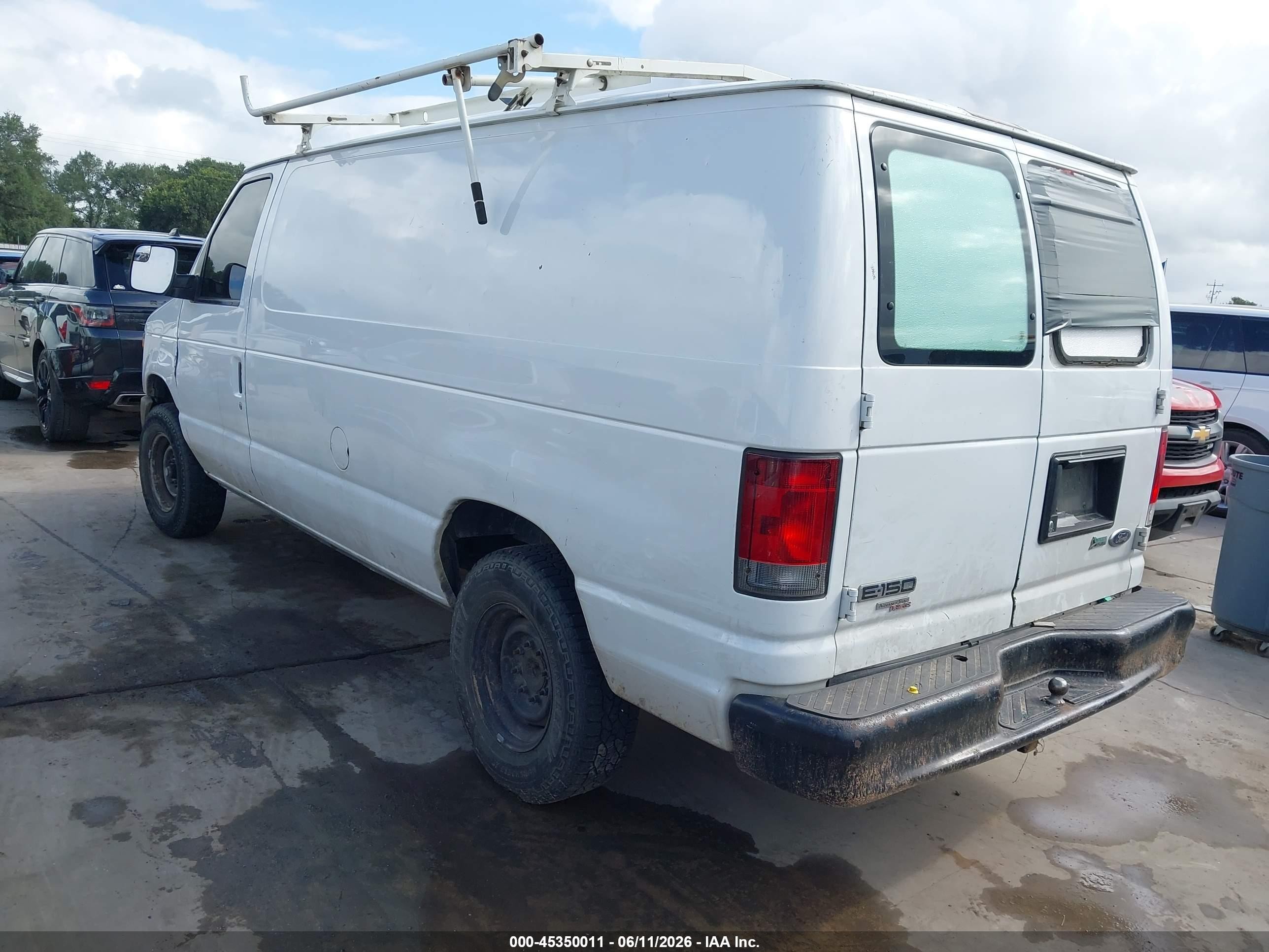 2012 Ford E-150 Commercial White vin: 1FTNE1EW4CDA10490