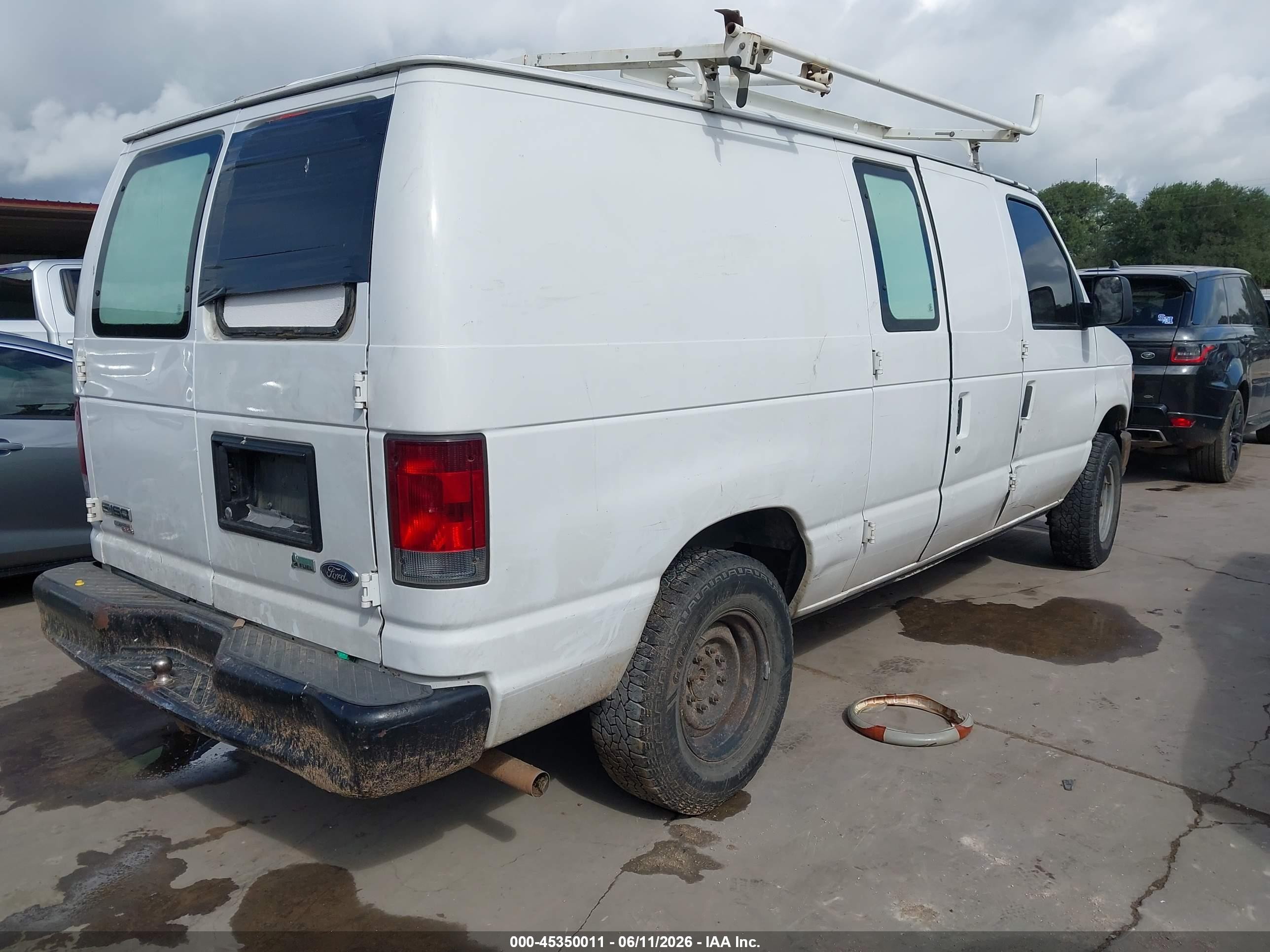 2012 Ford E-150 Commercial White vin: 1FTNE1EW4CDA10490