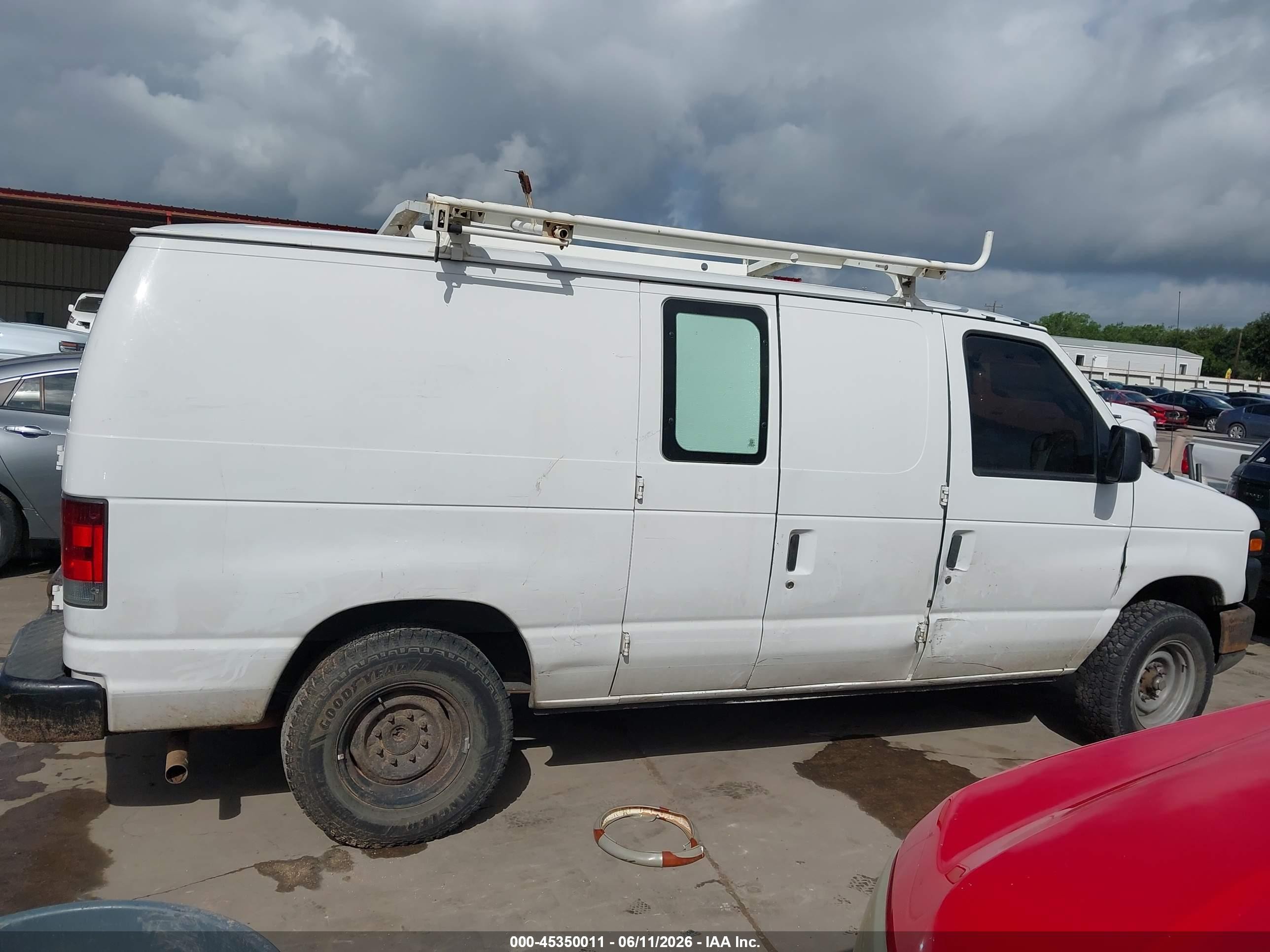 2012 Ford E-150 Commercial White vin: 1FTNE1EW4CDA10490