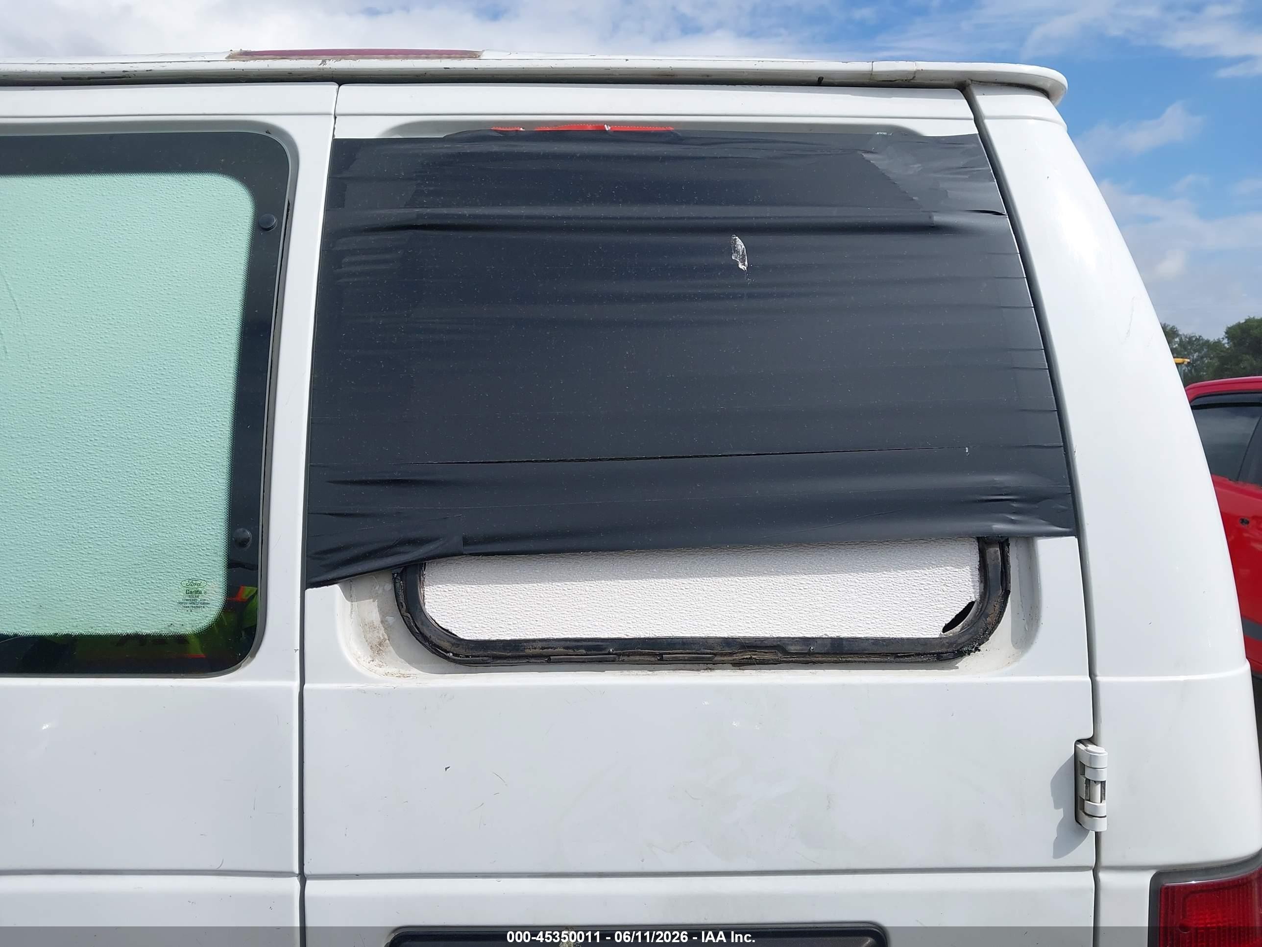 2012 Ford E-150 Commercial White vin: 1FTNE1EW4CDA10490
