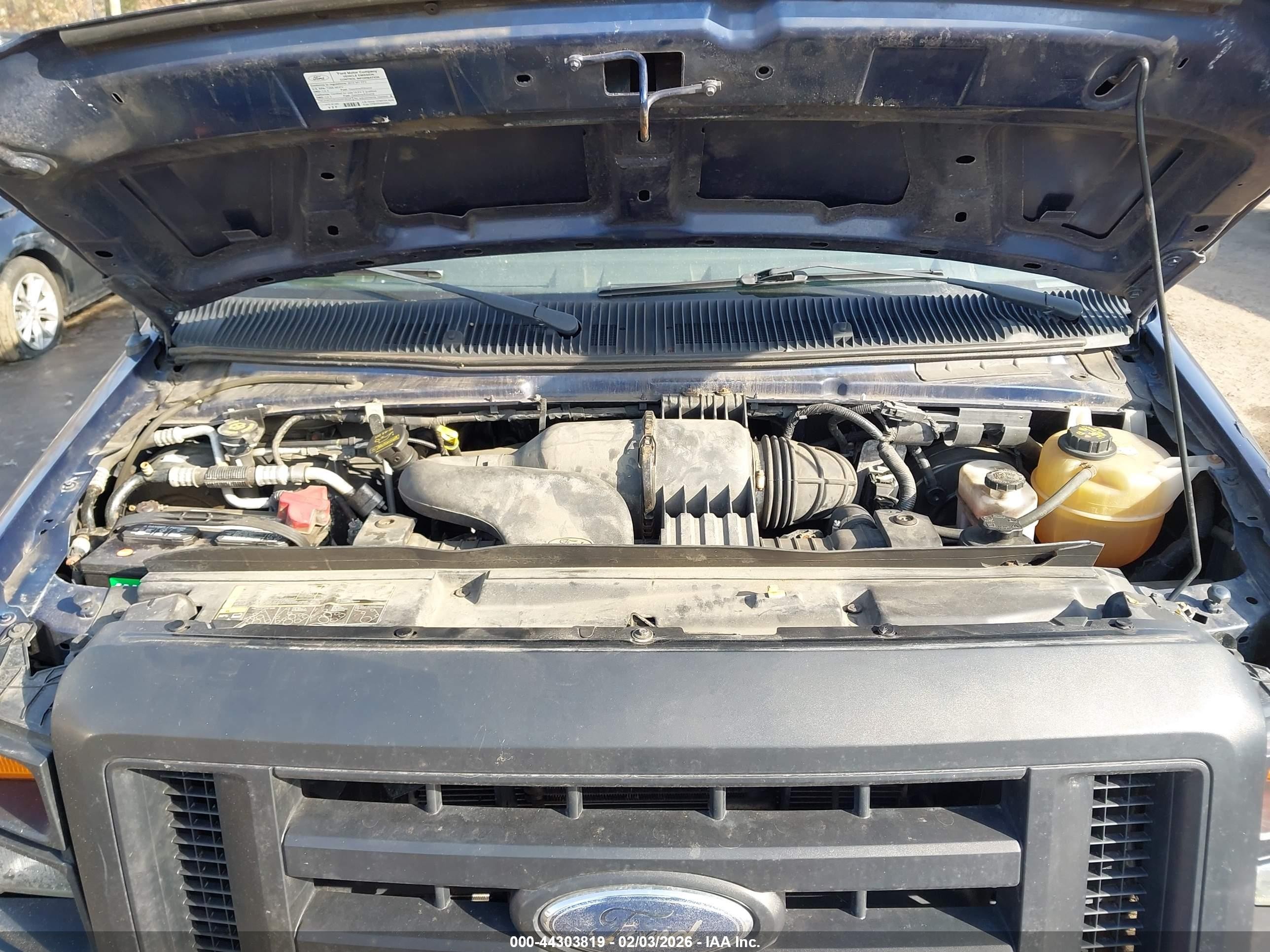 2012 Ford E-150 Commercial Blue vin: 1FTNE1EW4CDA25460