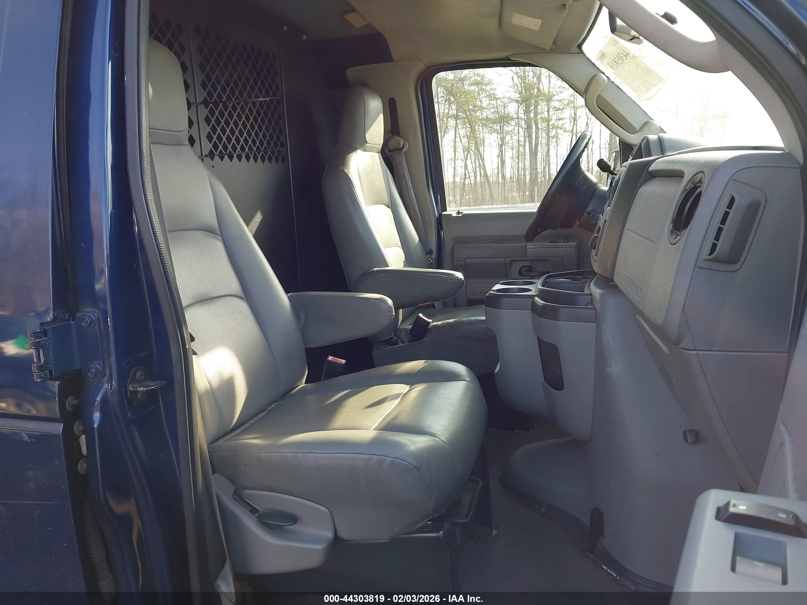 2012 Ford E-150 Commercial Blue vin: 1FTNE1EW4CDA25460