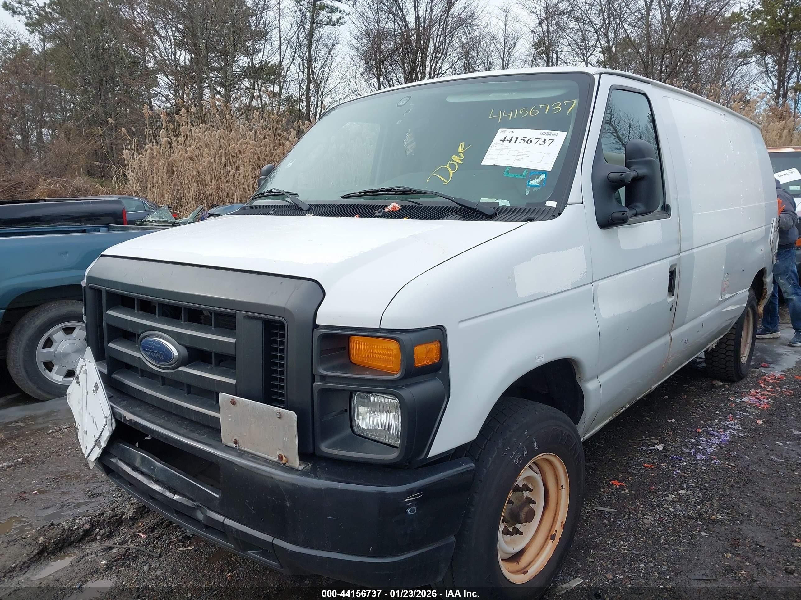 2010 Ford E-150 Commercial/recreational White vin: 1FTNE1EW5ADA91836