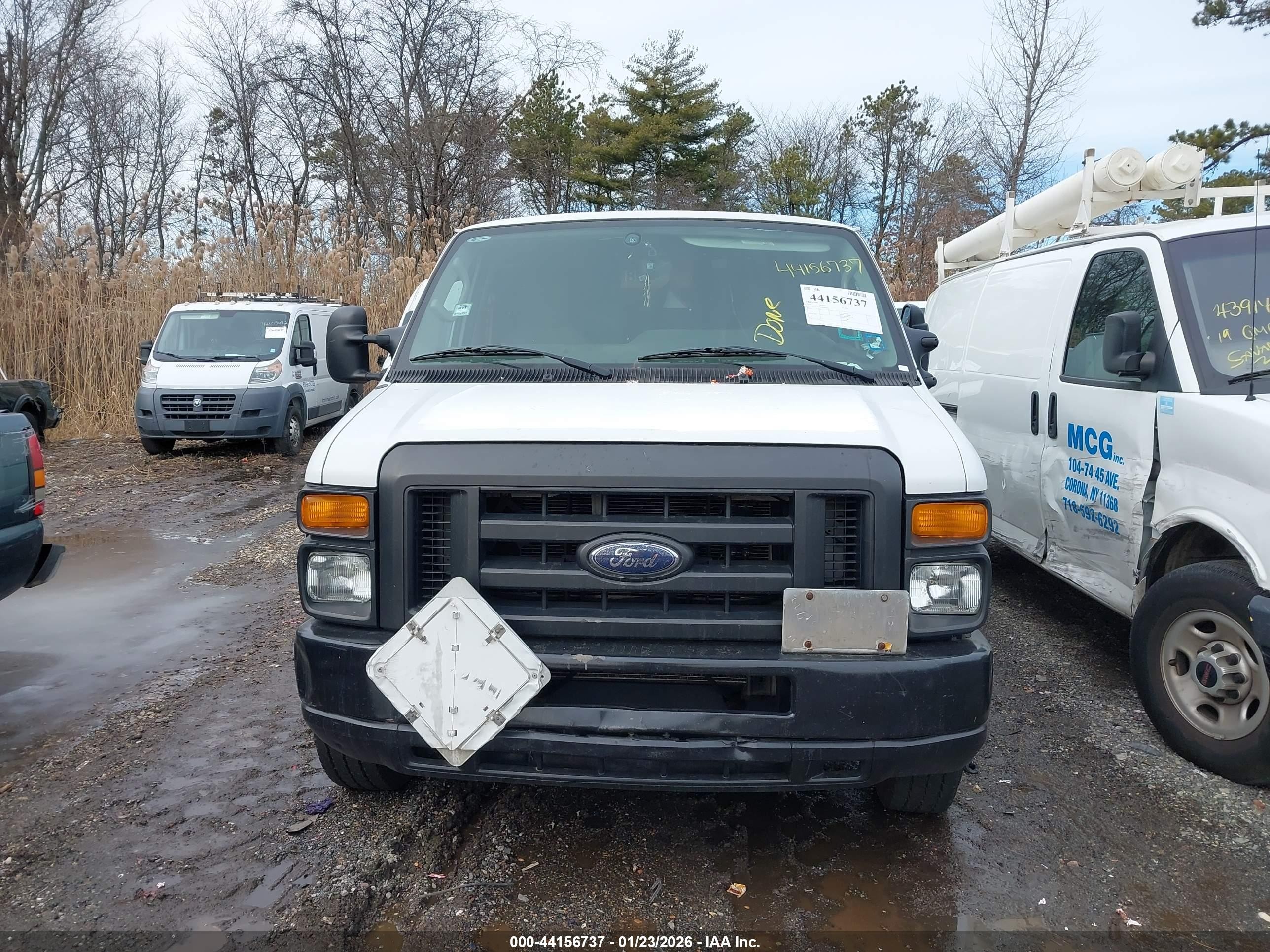 2010 Ford E-150 Commercial/recreational White vin: 1FTNE1EW5ADA91836