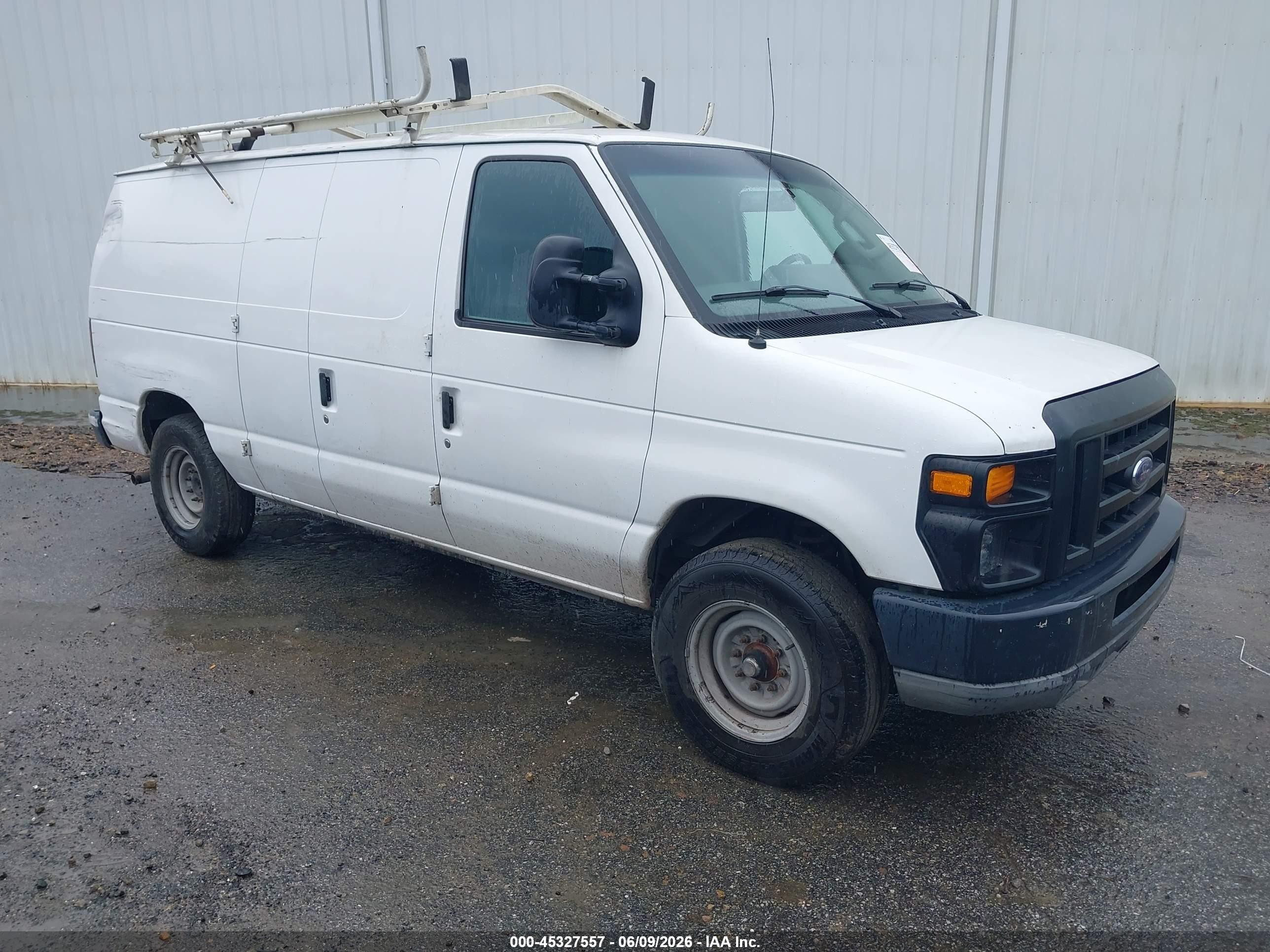 2011 Ford E-150 Commercial White vin: 1FTNE1EW5BDA31881