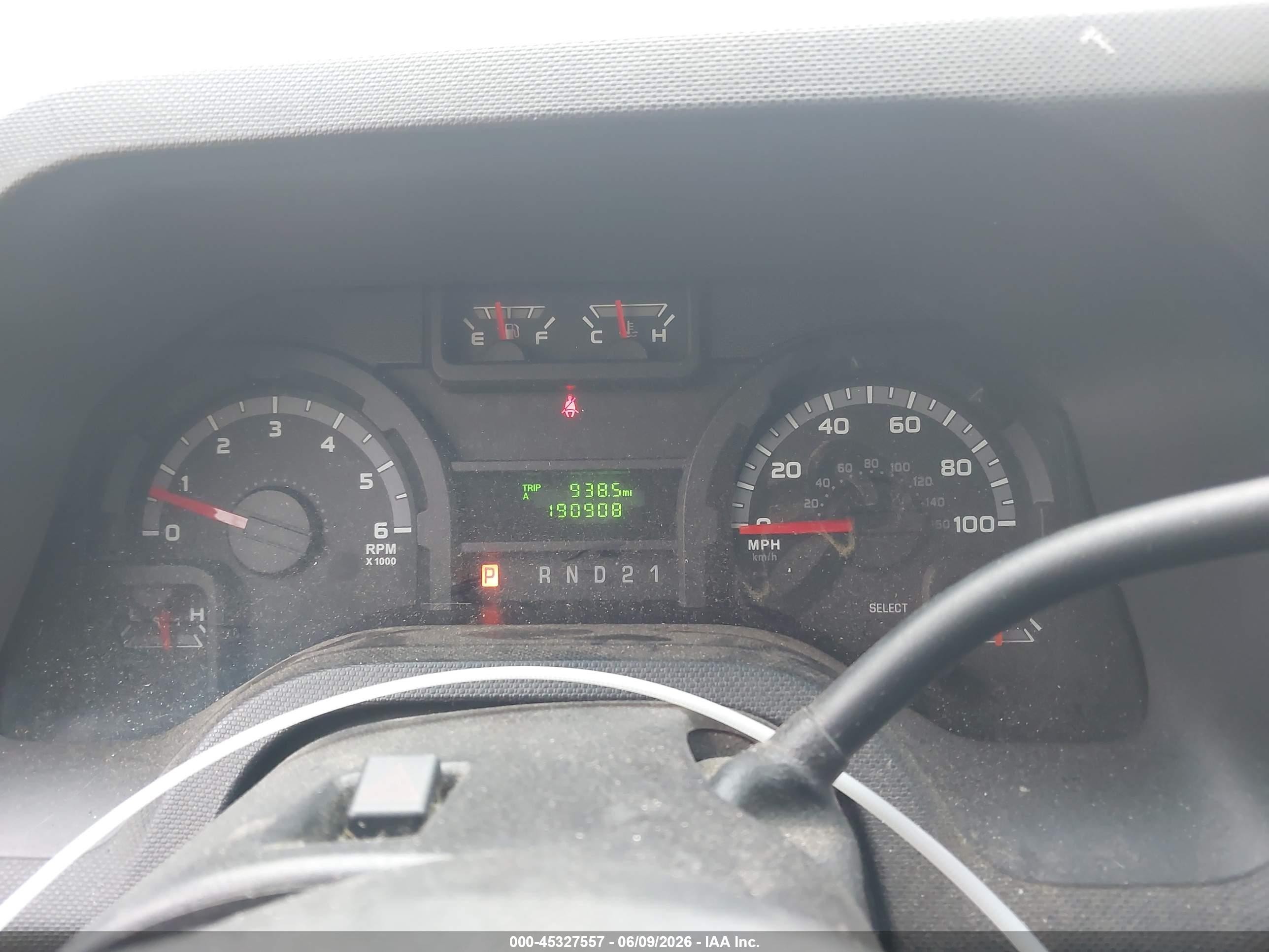 2011 Ford E-150 Commercial White vin: 1FTNE1EW5BDA31881