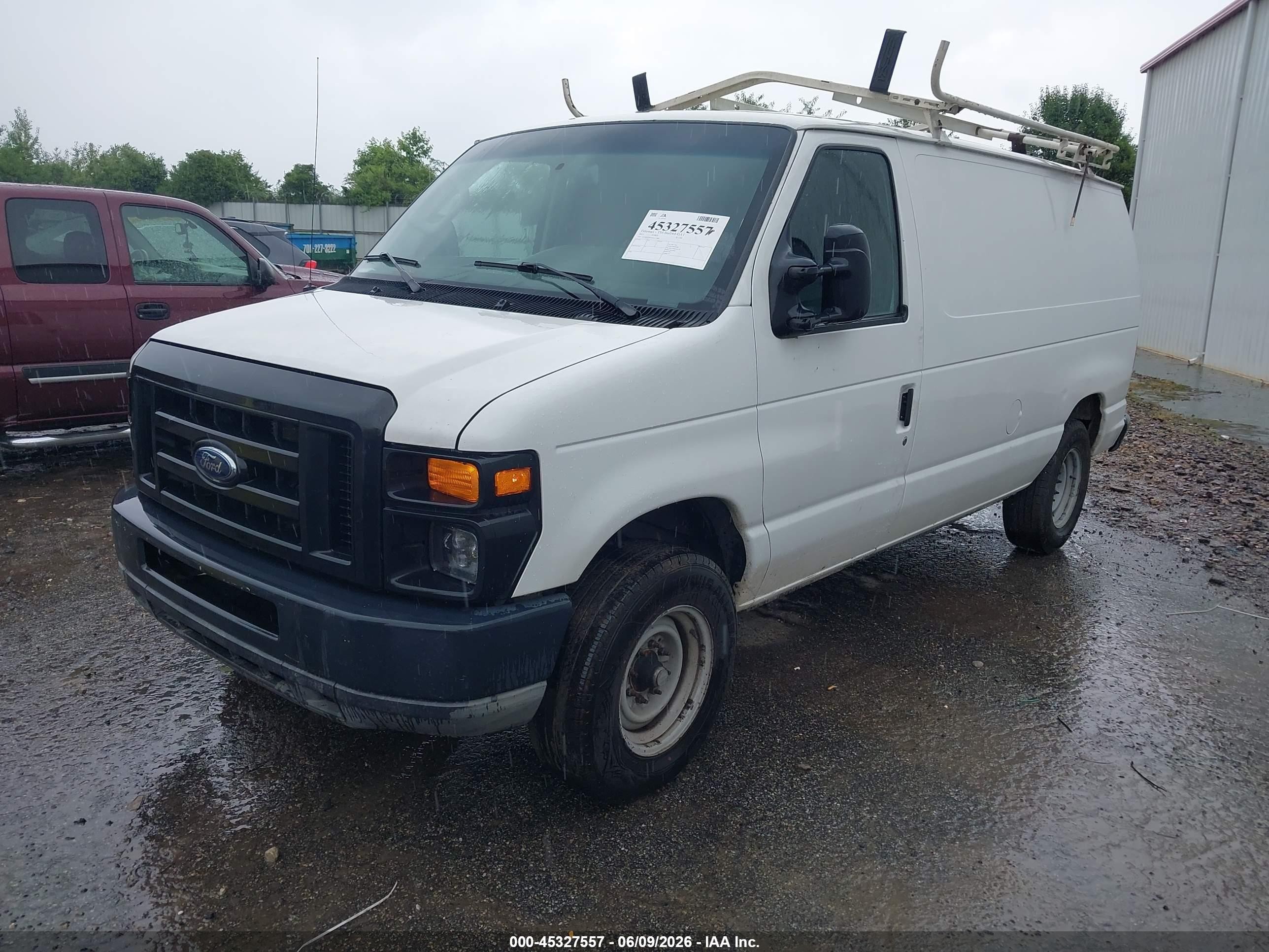 2011 Ford E-150 Commercial White vin: 1FTNE1EW5BDA31881