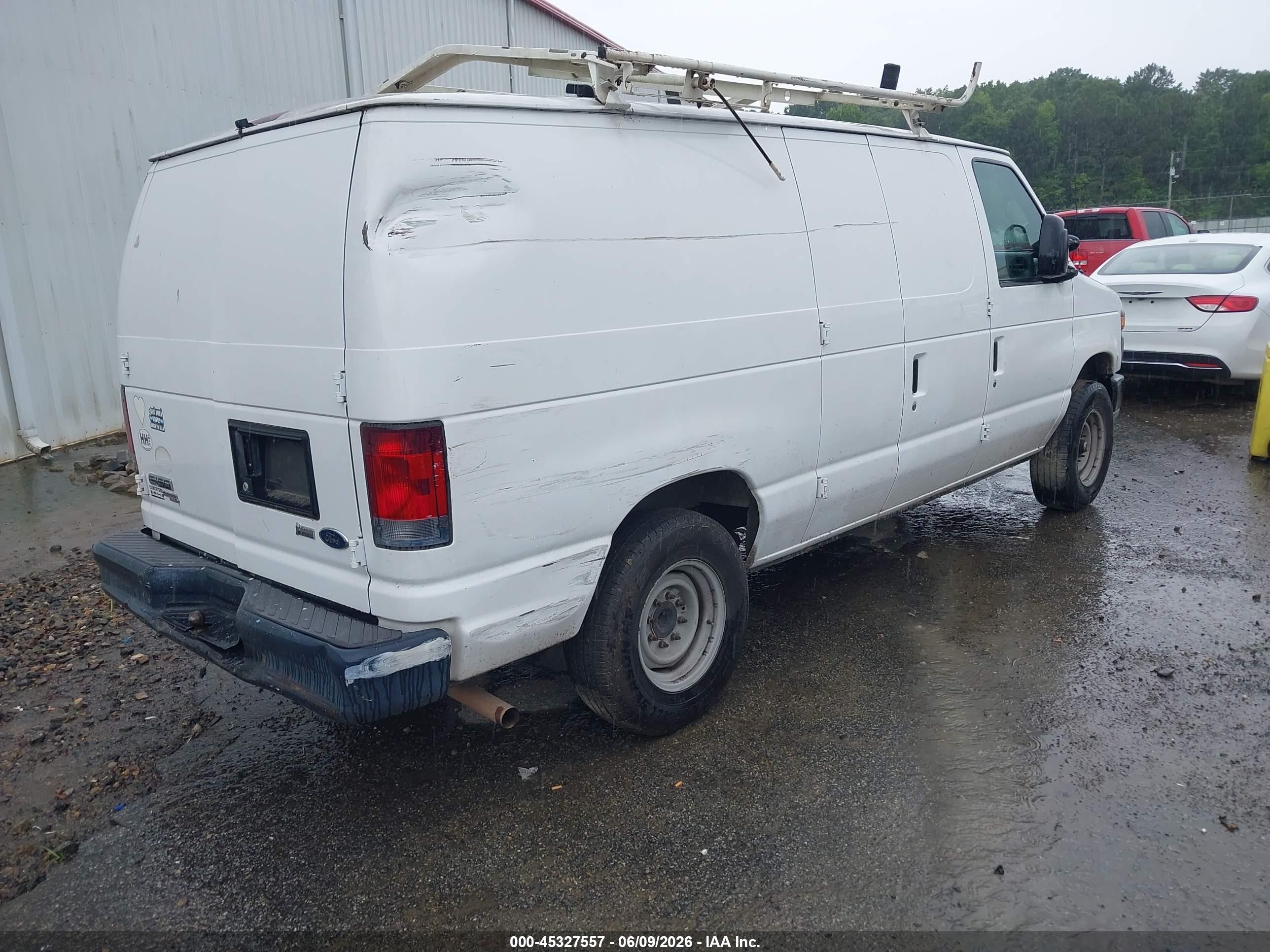 2011 Ford E-150 Commercial White vin: 1FTNE1EW5BDA31881