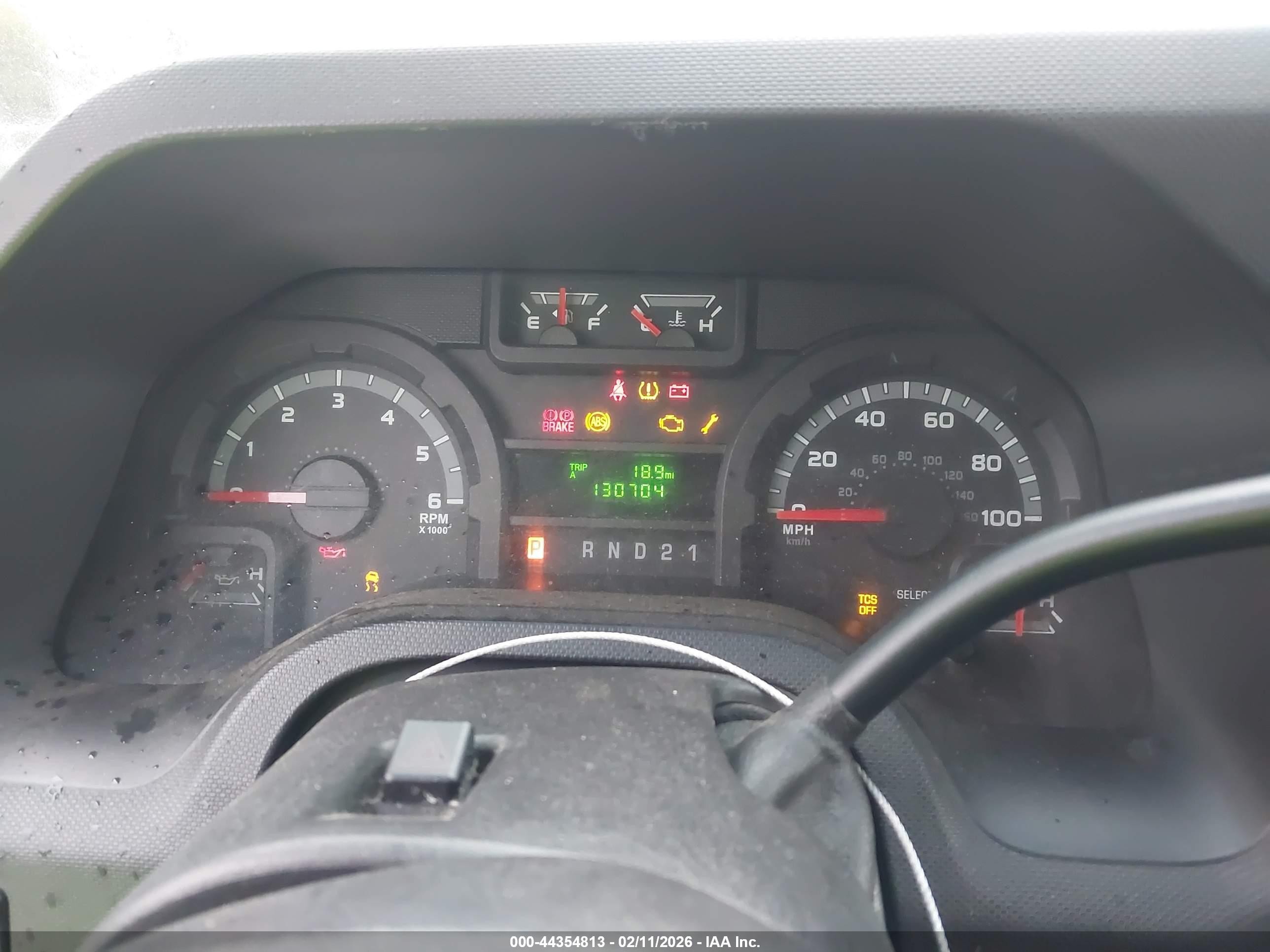 2011 Ford E-150 Commercial White vin: 1FTNE1EW5BDB14209