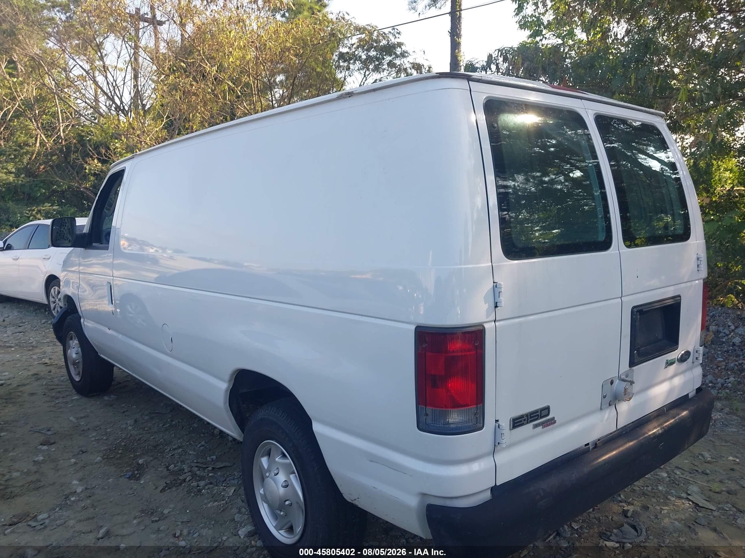 2012 Ford E-150 Commercial White vin: 1FTNE1EW5CDB17208