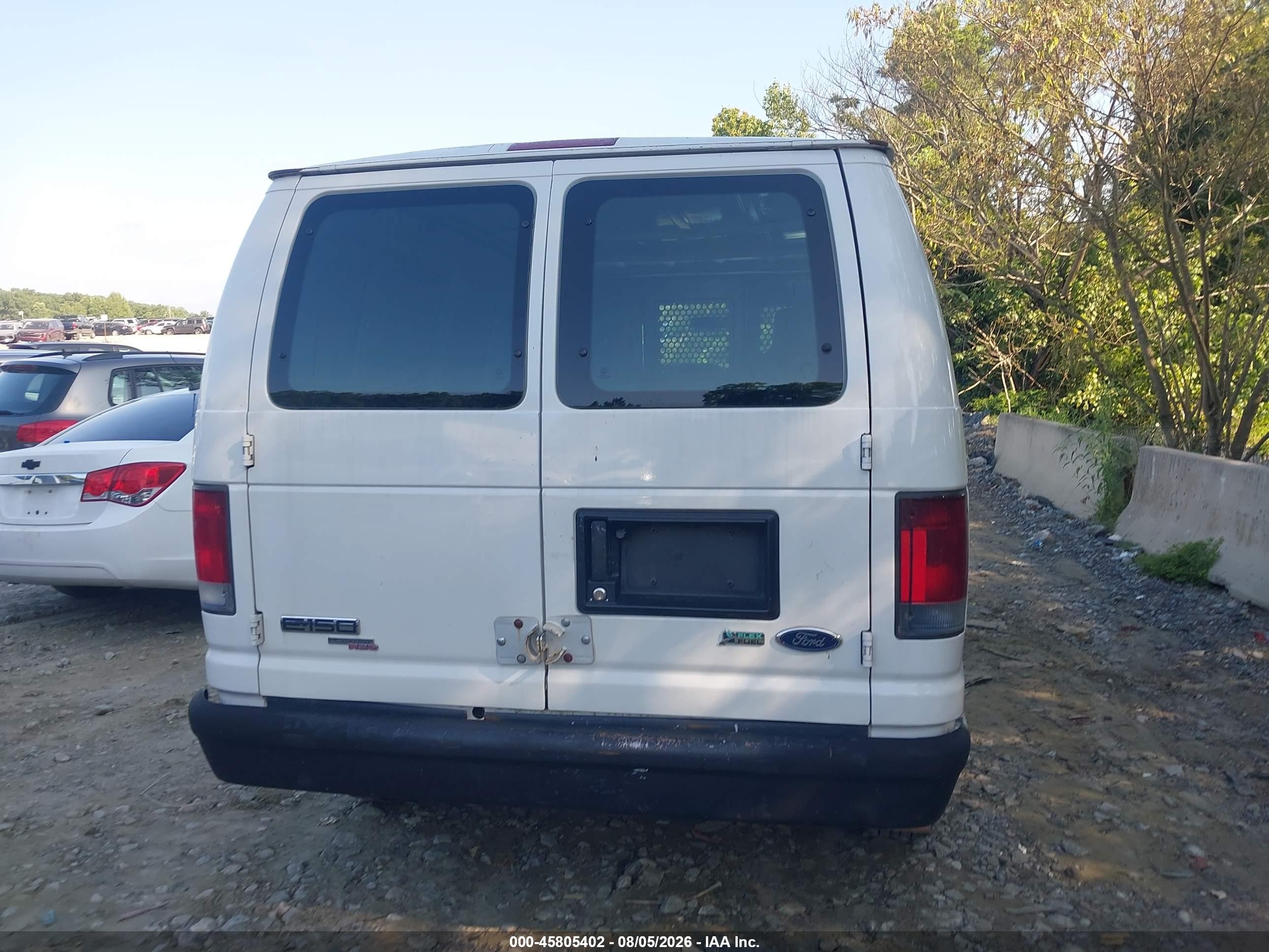 2012 Ford E-150 Commercial White vin: 1FTNE1EW5CDB17208