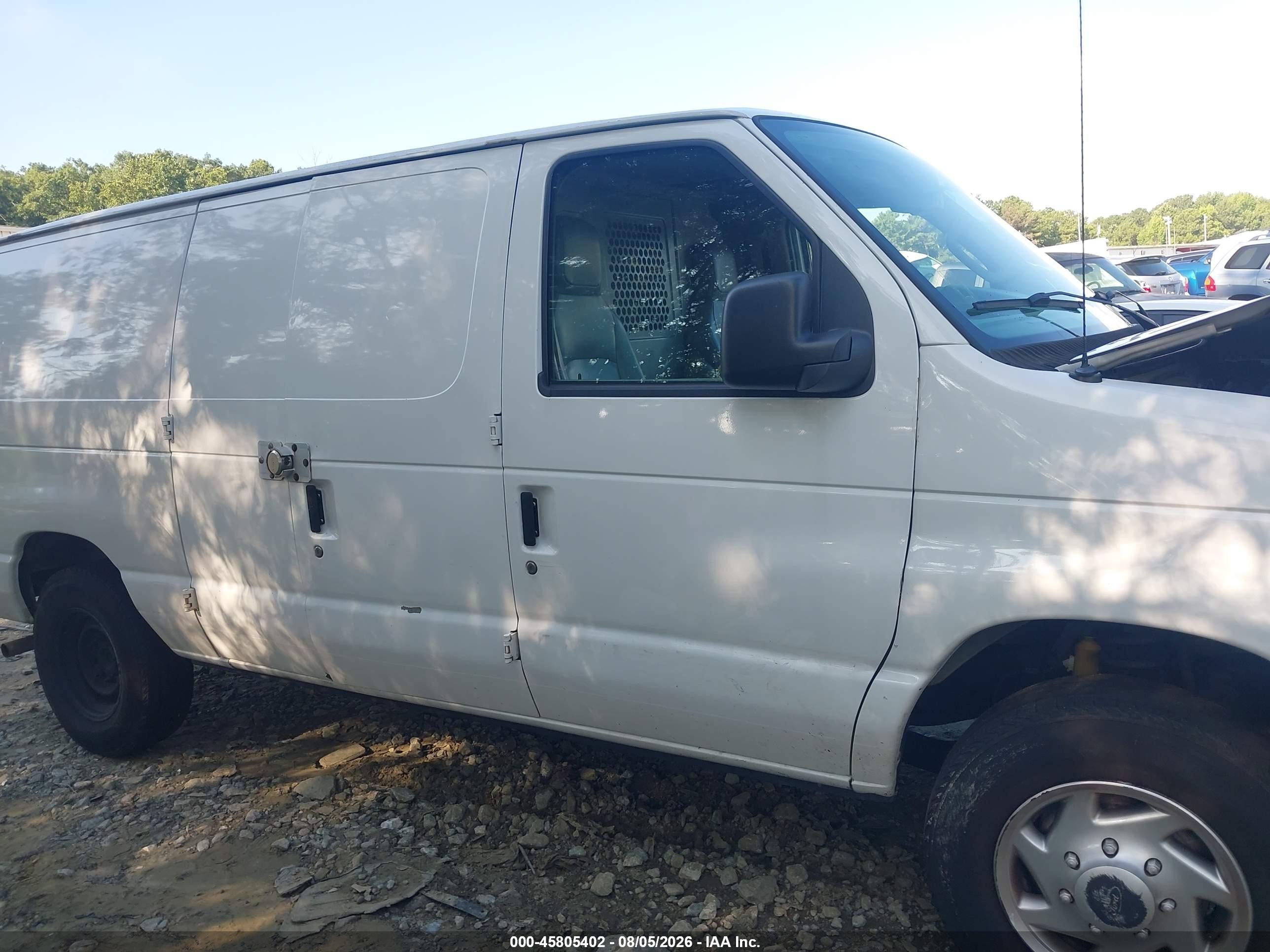 2012 Ford E-150 Commercial White vin: 1FTNE1EW5CDB17208