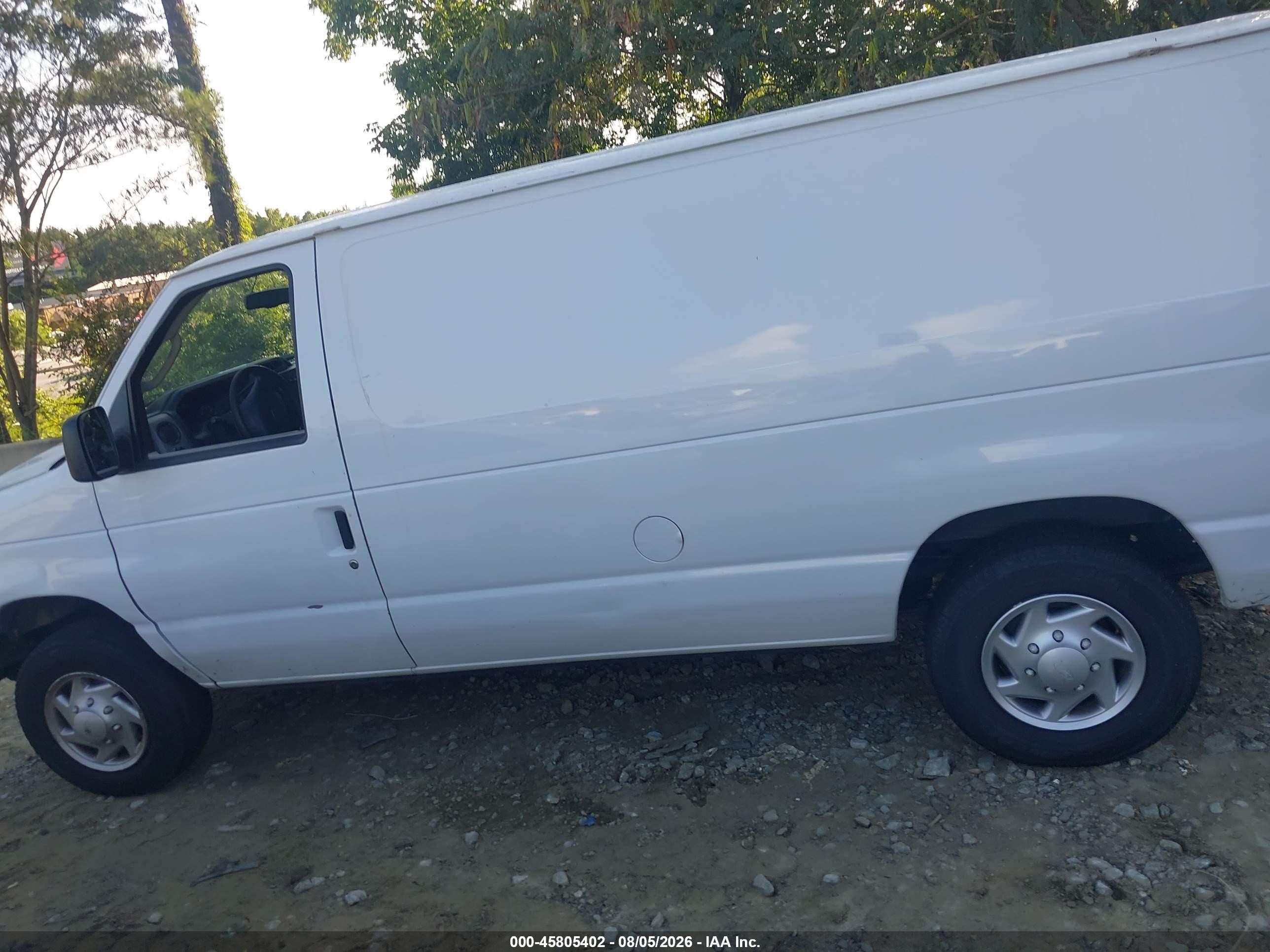 2012 Ford E-150 Commercial White vin: 1FTNE1EW5CDB17208