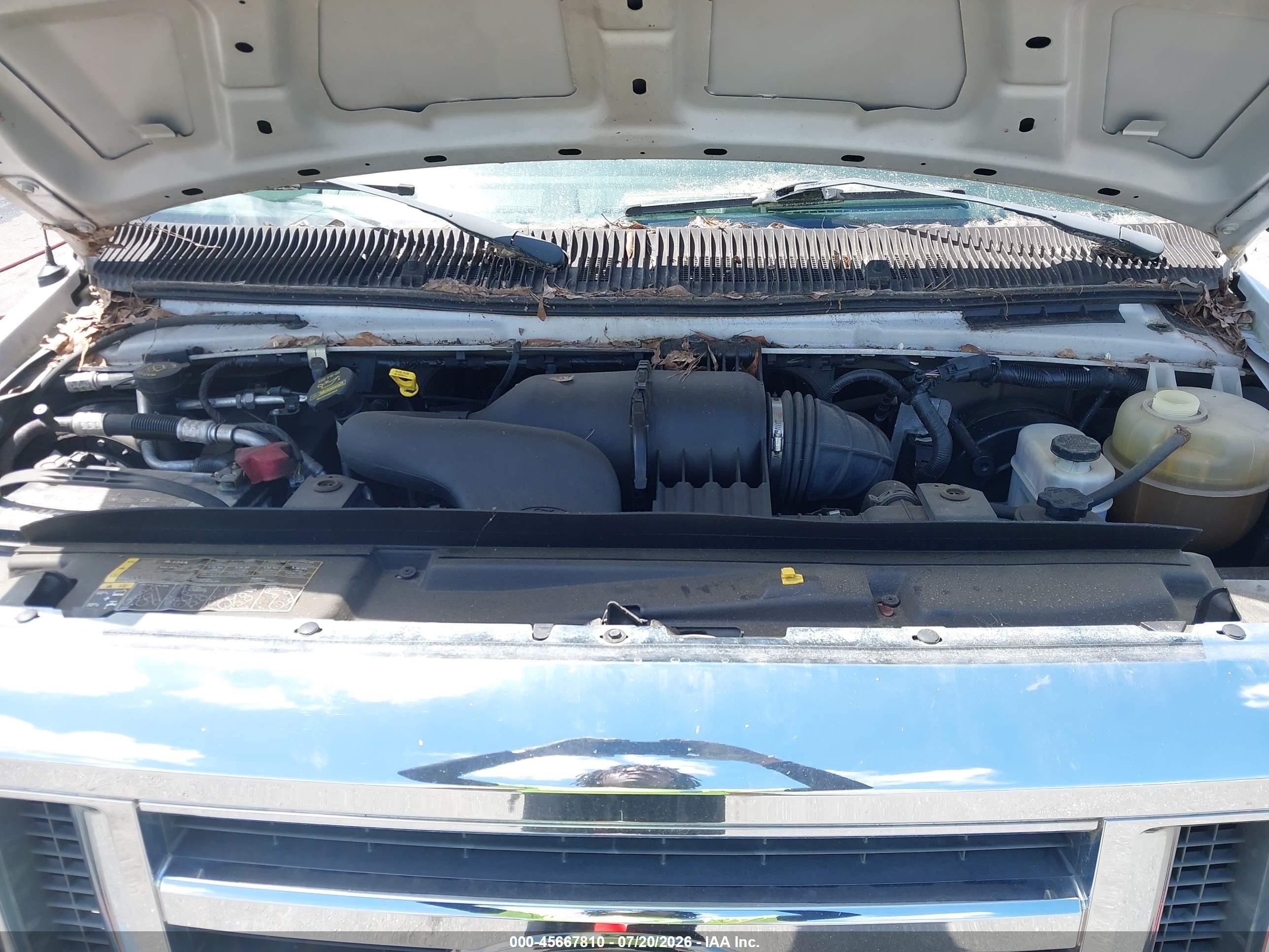 2013 Ford E-150 Commercial White vin: 1FTNE1EW5DDA38851