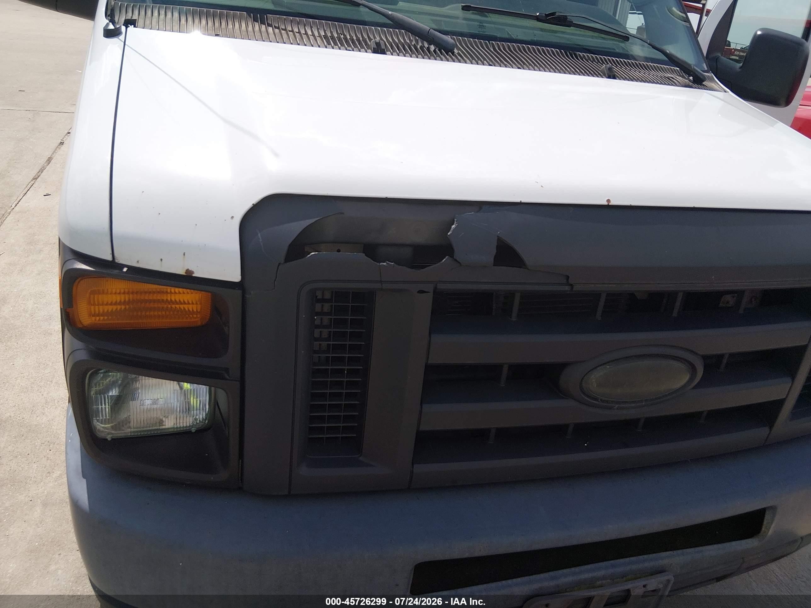 2014 Ford E-150 Commercial White vin: 1FTNE1EW5EDA66747