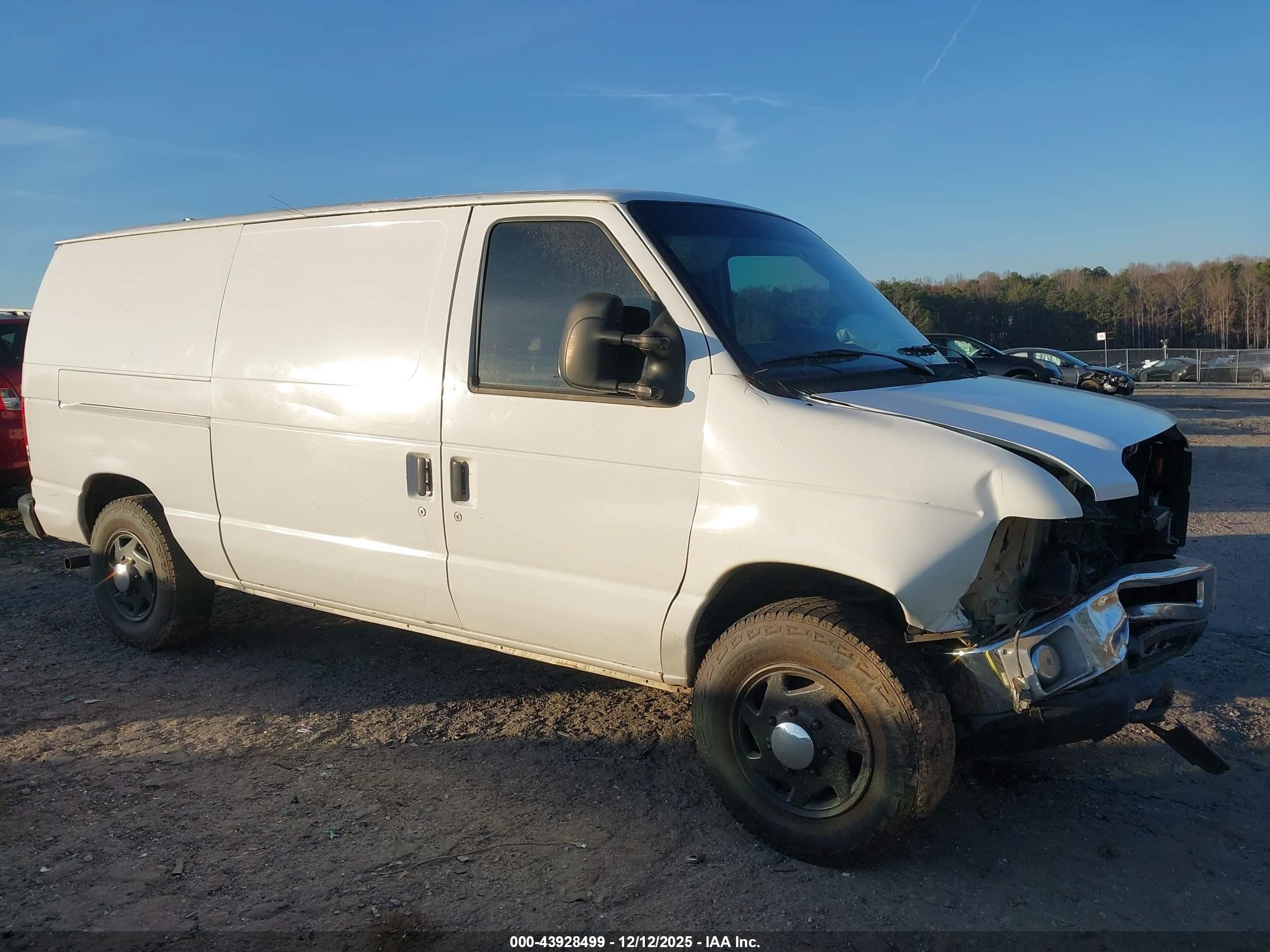 2010 Ford E-150 Commercial/recreational White vin: 1FTNE1EW6ADA91540
