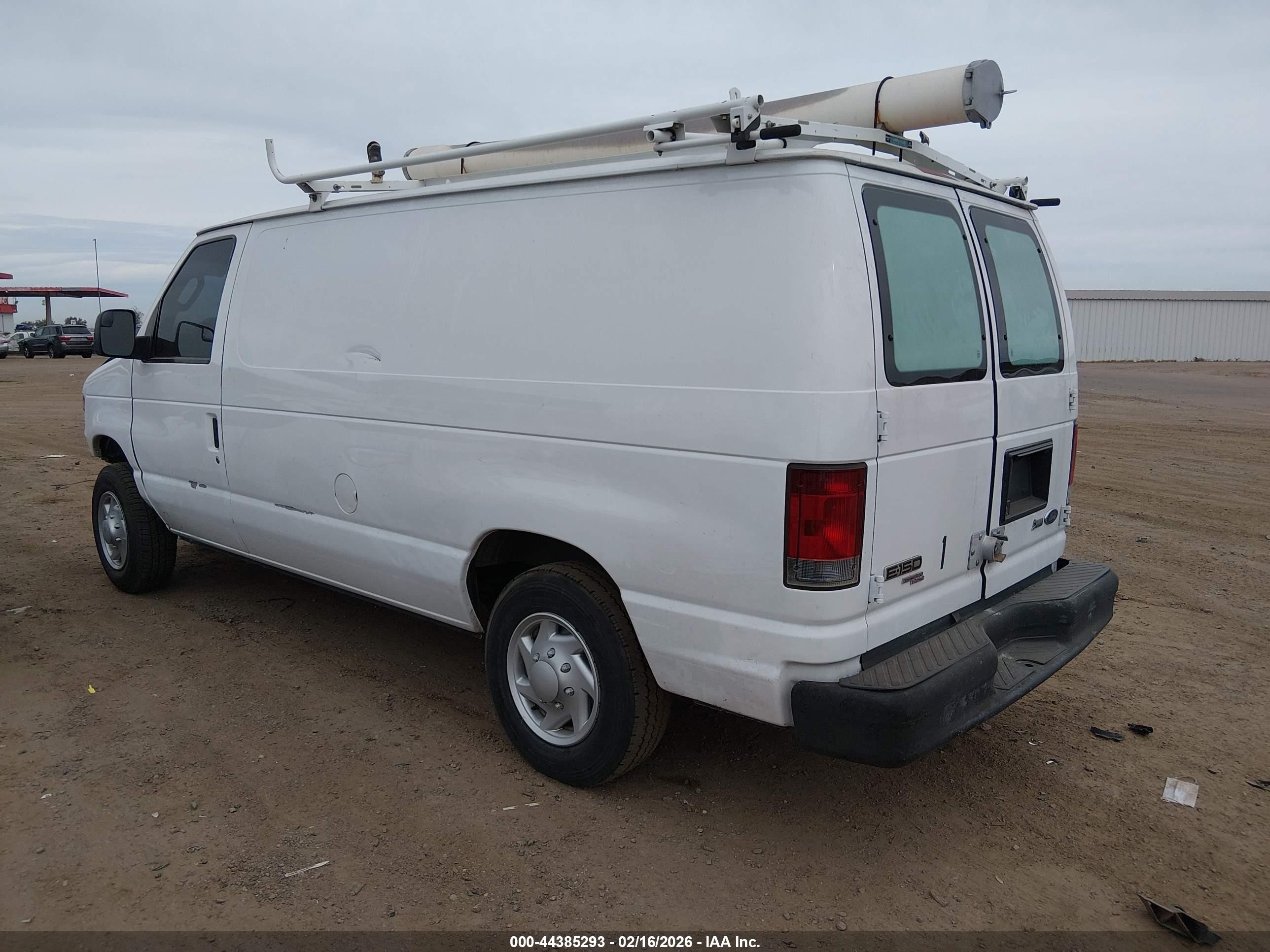 2011 Ford E-150 Commercial White vin: 1FTNE1EW6BDA78160