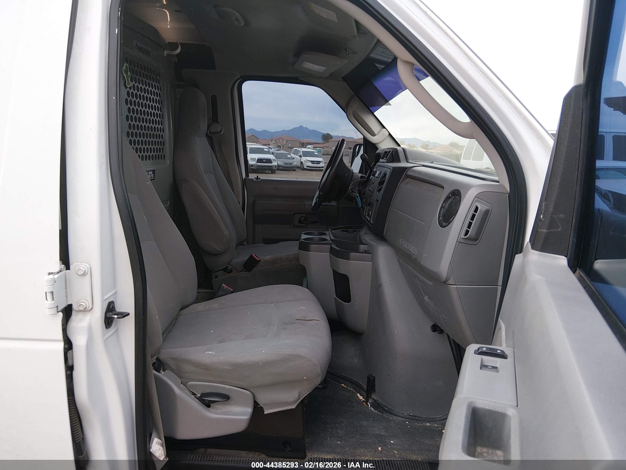 2011 Ford E-150 Commercial White vin: 1FTNE1EW6BDA78160