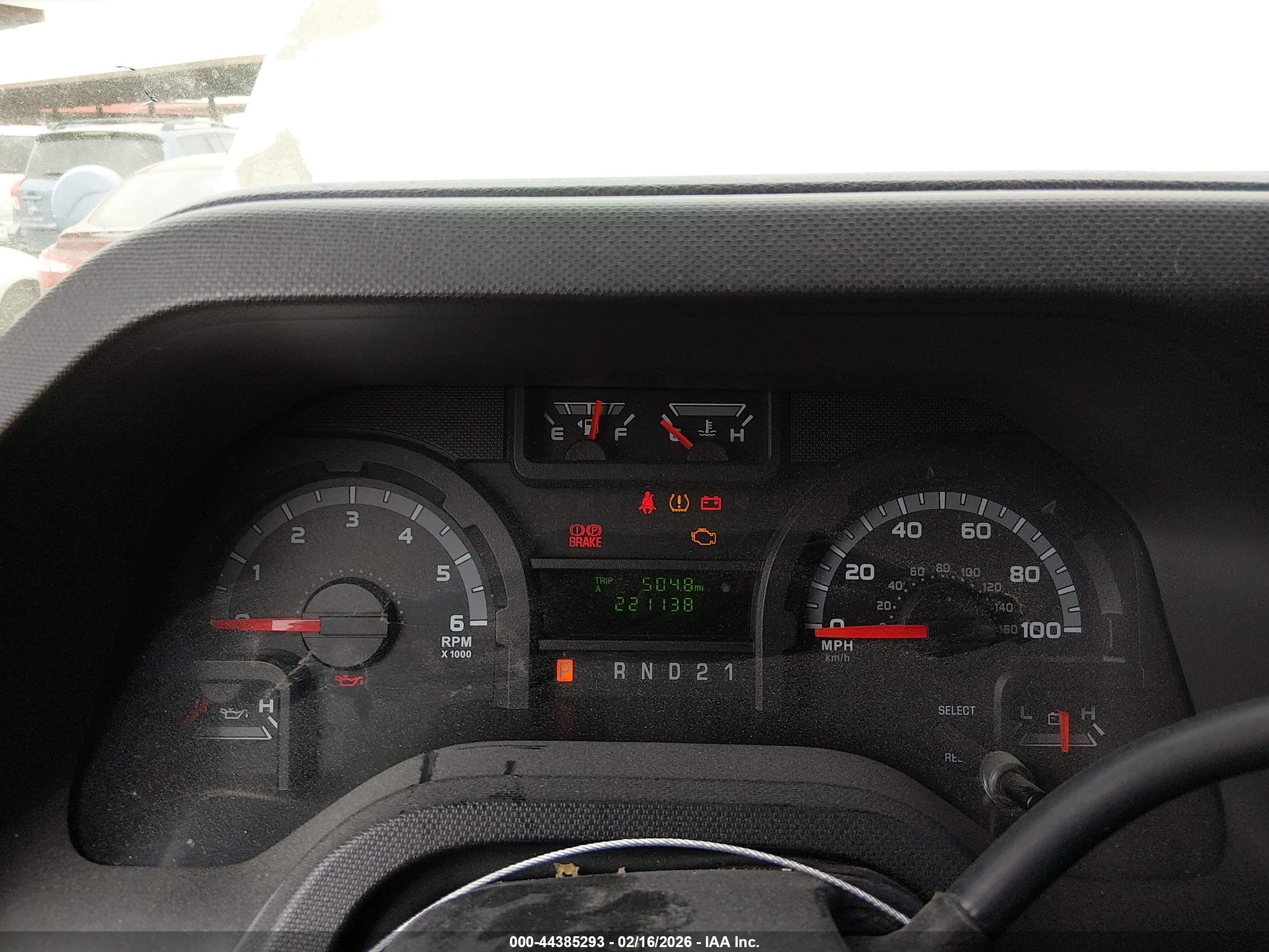 2011 Ford E-150 Commercial White vin: 1FTNE1EW6BDA78160
