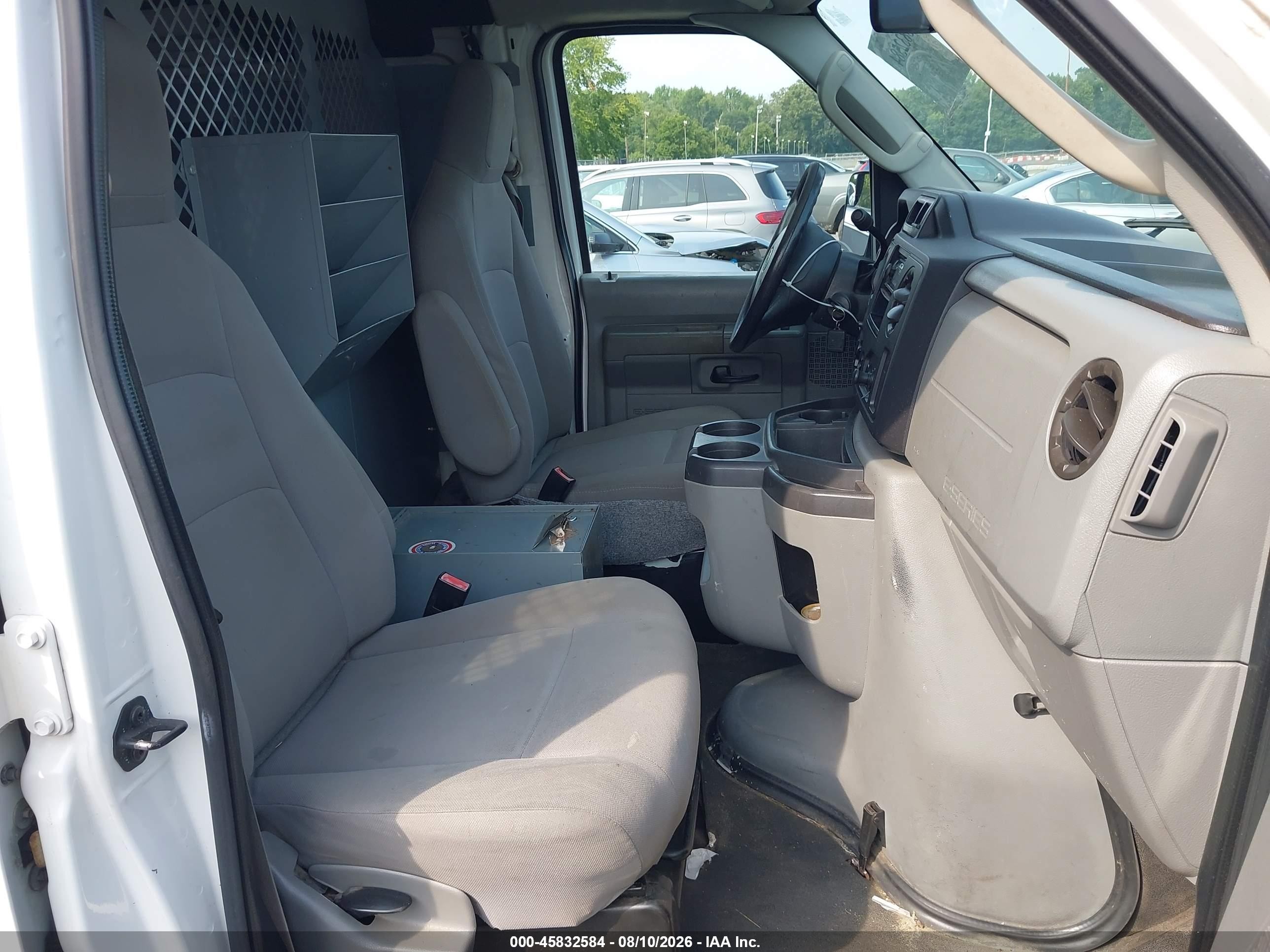 2012 Ford E-150 Commercial White vin: 1FTNE1EW6CDA92111
