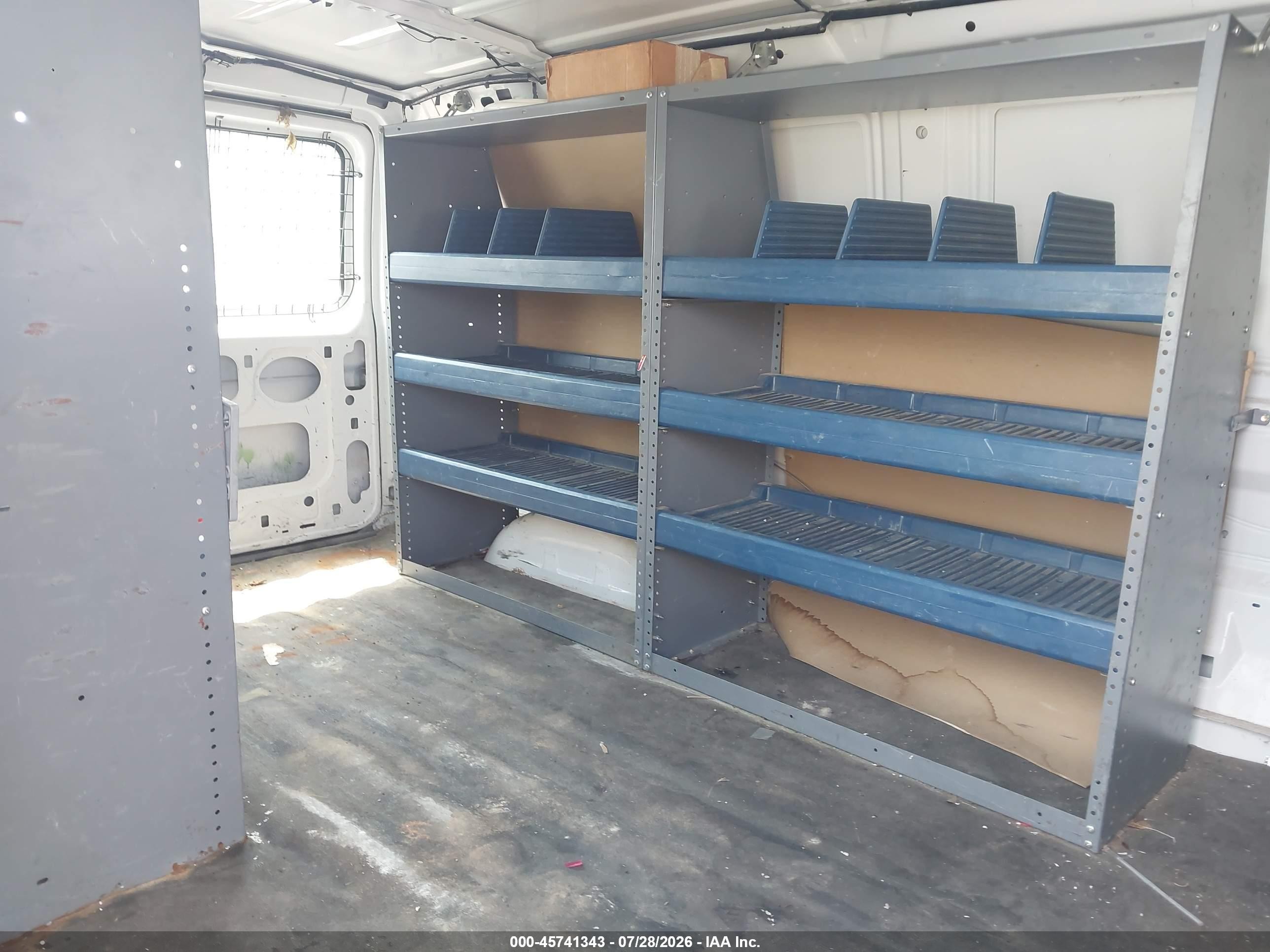 2013 Ford E-150 Commercial White vin: 1FTNE1EW6DDA29575
