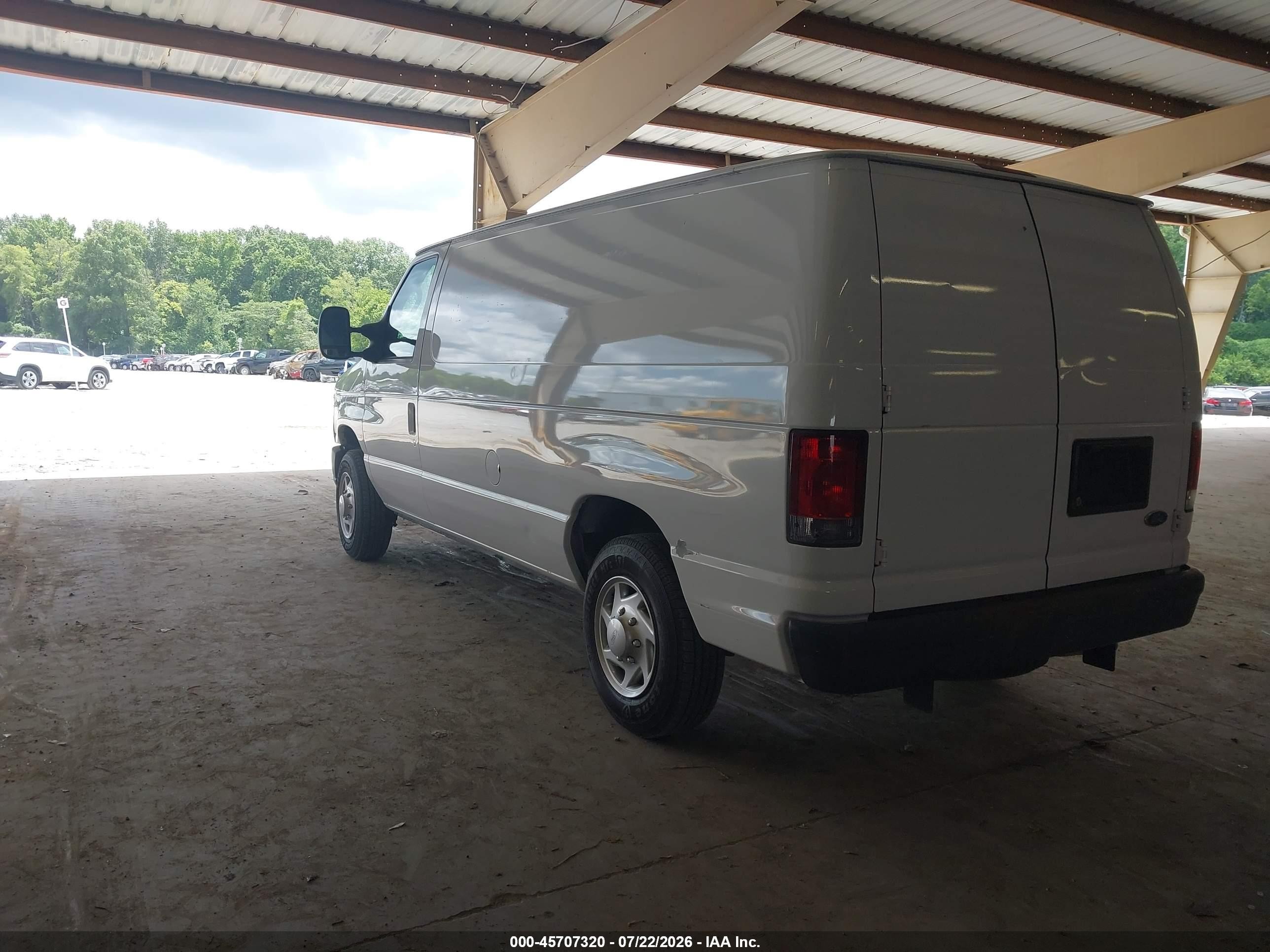 2014 Ford E-150 Commercial White vin: 1FTNE1EW6EDA46751