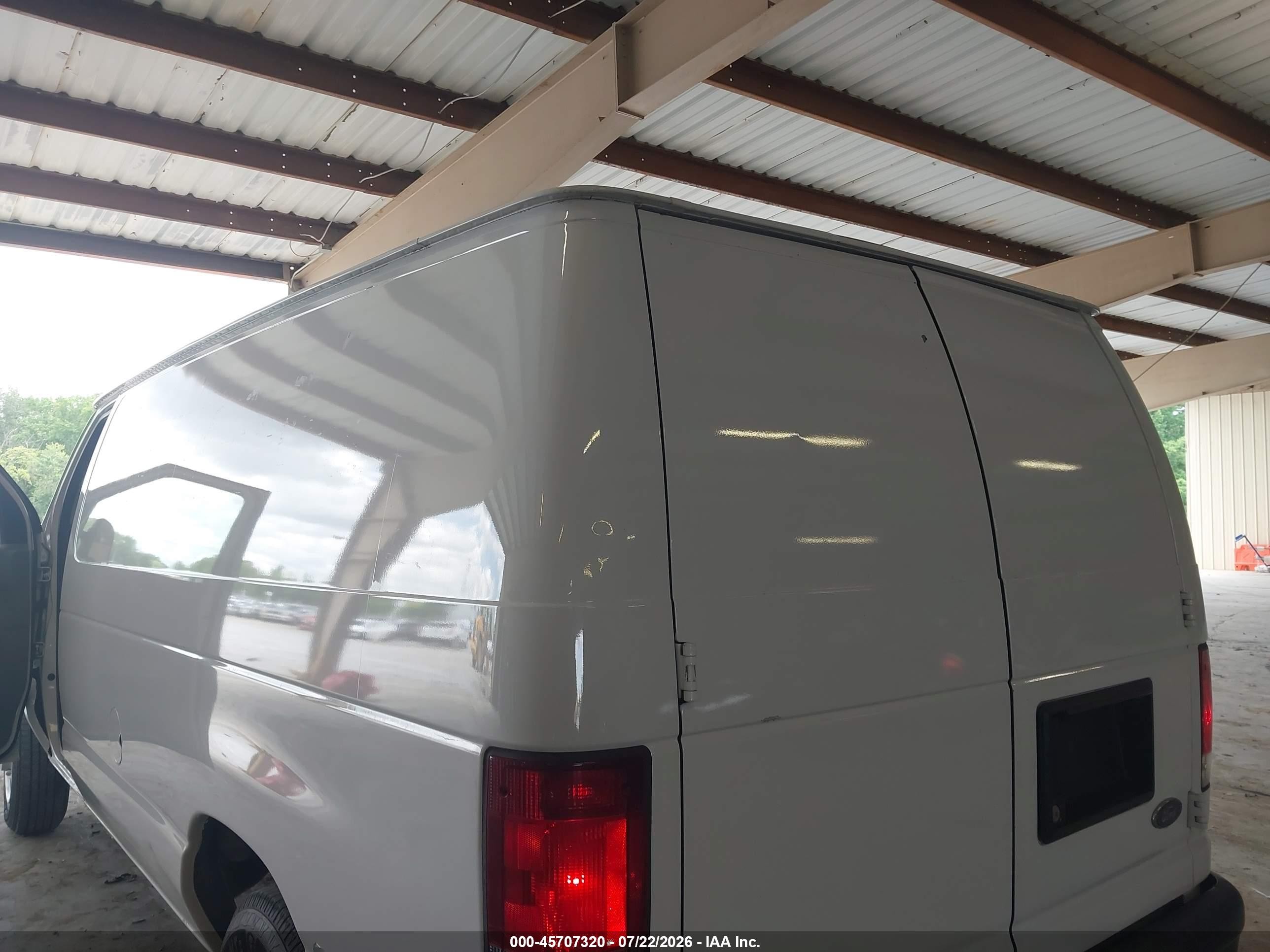 2014 Ford E-150 Commercial White vin: 1FTNE1EW6EDA46751
