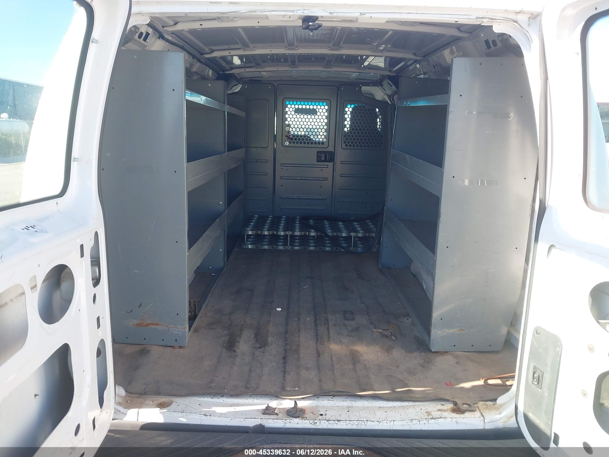 2014 Ford E-150 Commercial White vin: 1FTNE1EW6EDA64229