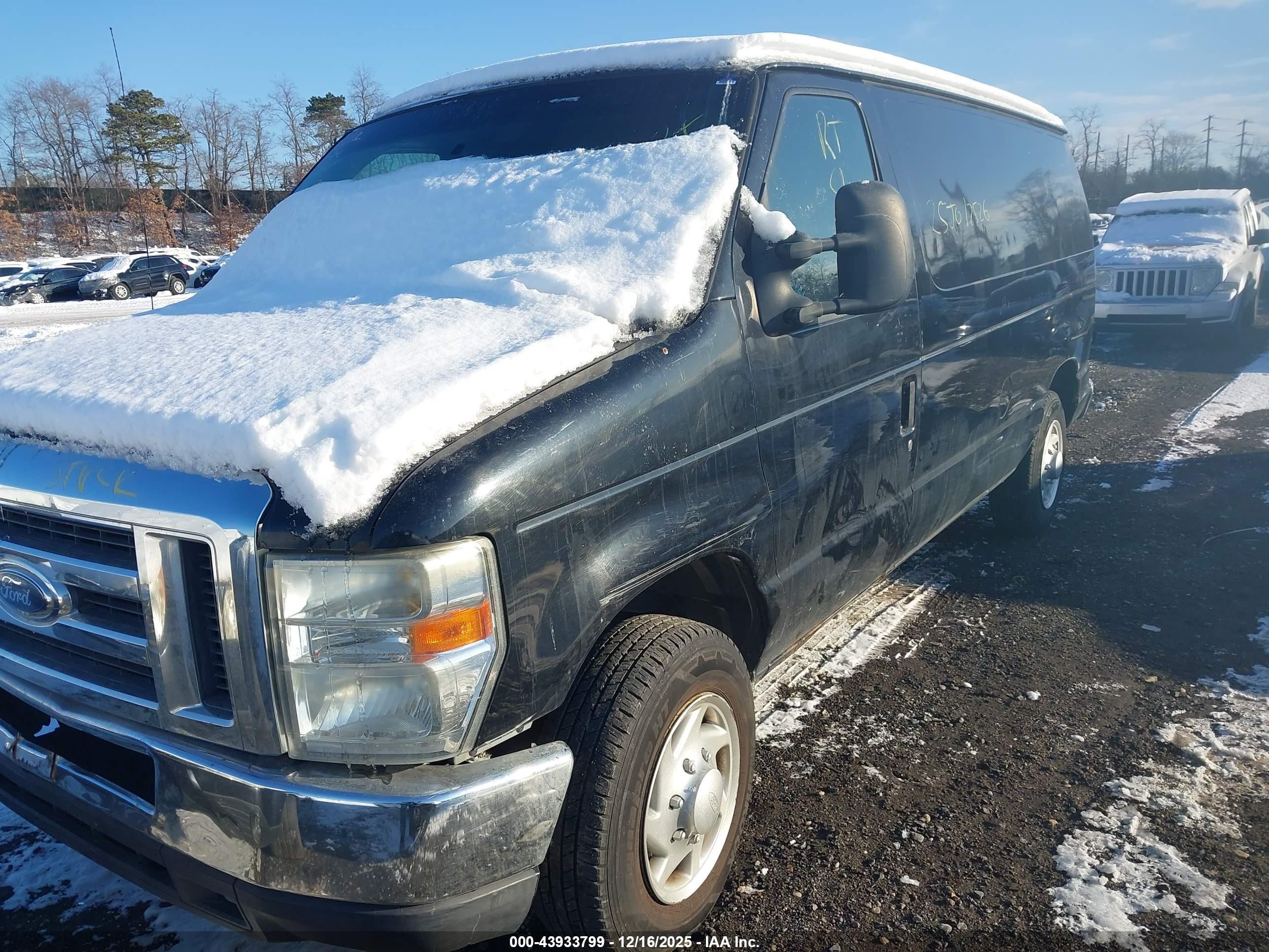 2010 Ford E-150 Commercial/recreational Black vin: 1FTNE1EW7ADA21416