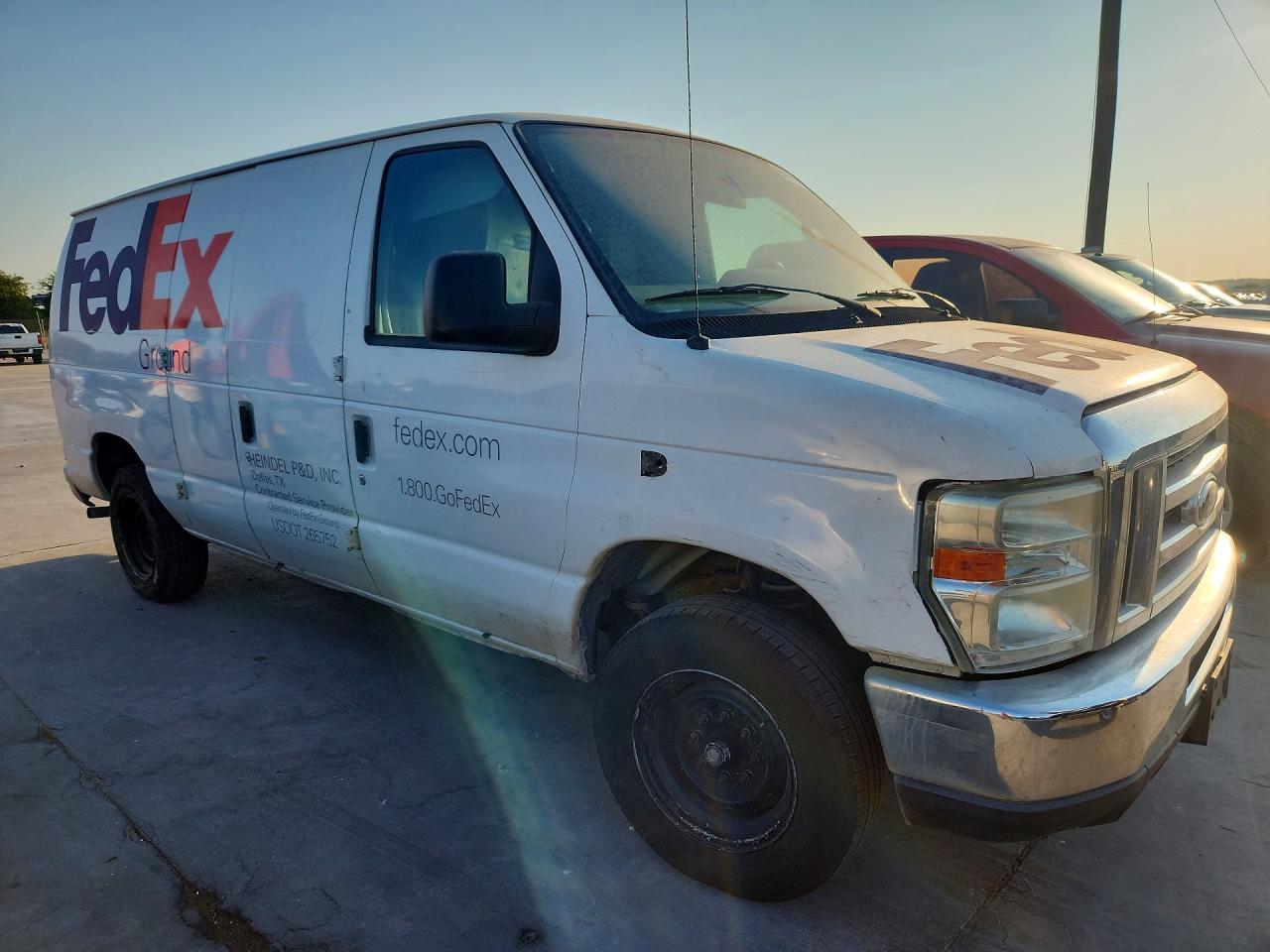 2010 Ford Econoline E150 Van White vin: 1FTNE1EW7ADA31346