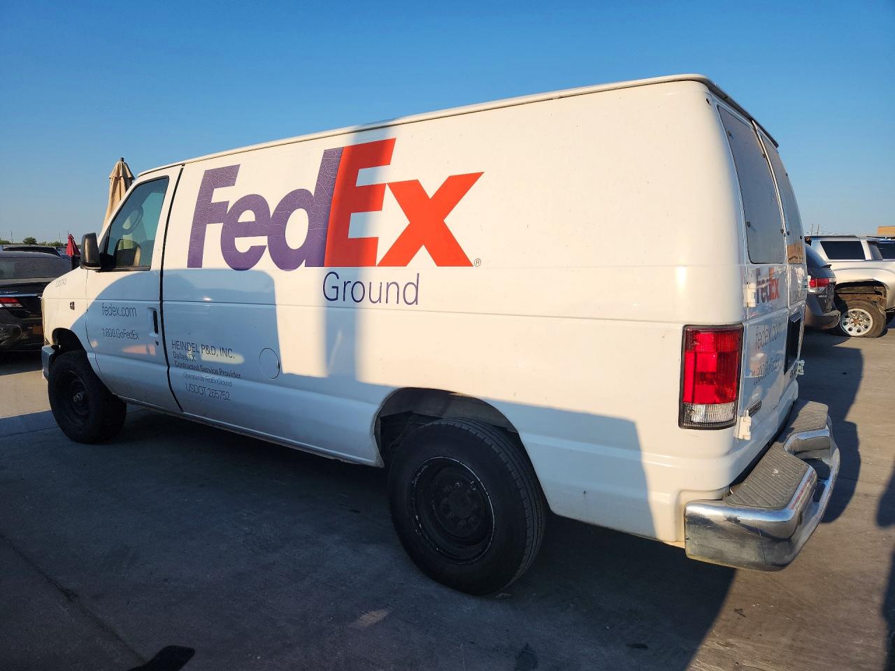2010 Ford Econoline E150 Van White vin: 1FTNE1EW7ADA31346