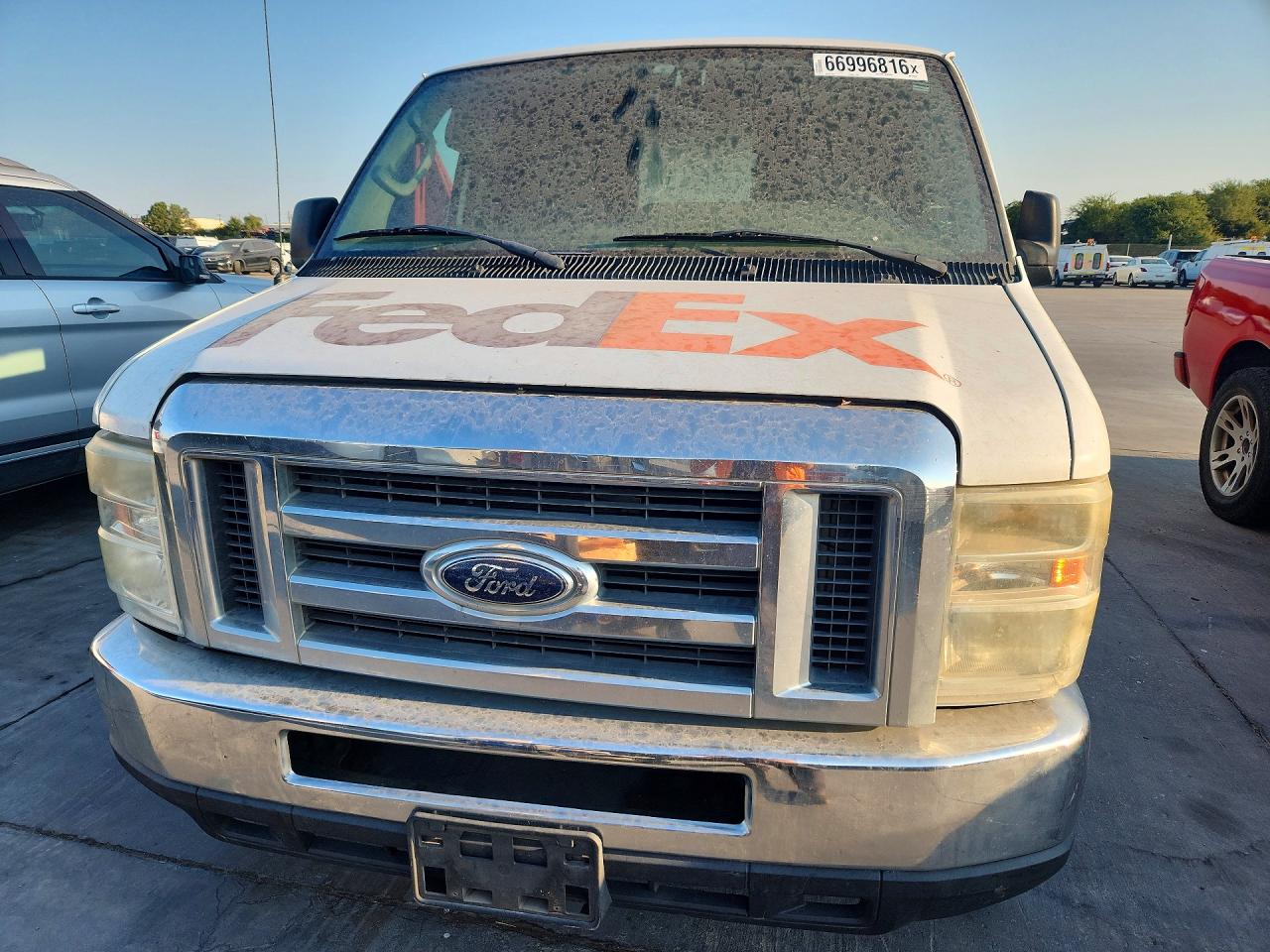 2010 Ford Econoline E150 Van White vin: 1FTNE1EW7ADA31346