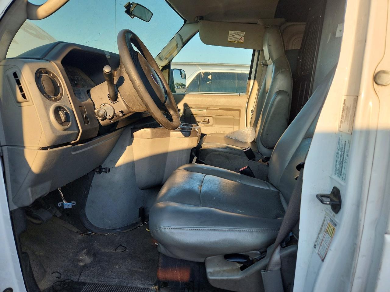 2010 Ford Econoline E150 Van White vin: 1FTNE1EW7ADA31346