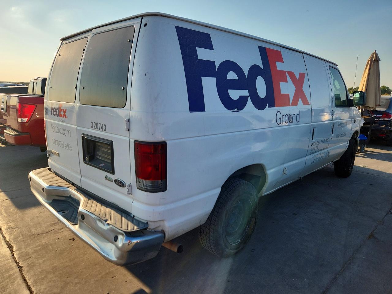 2010 Ford Econoline E150 Van White vin: 1FTNE1EW7ADA31346