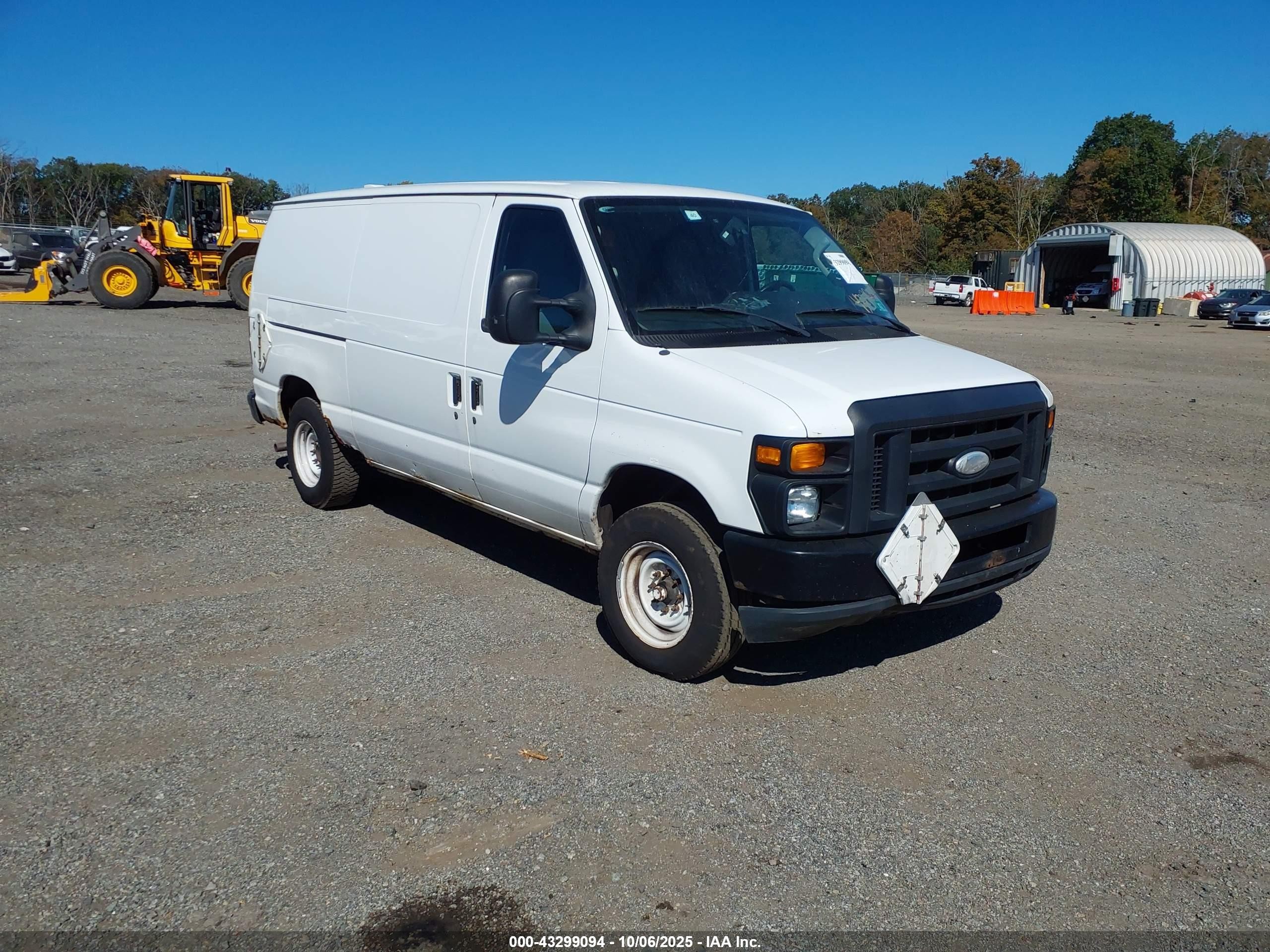 2010 Ford E-150 Commercial/recreational White vin: 1FTNE1EW7ADA91742