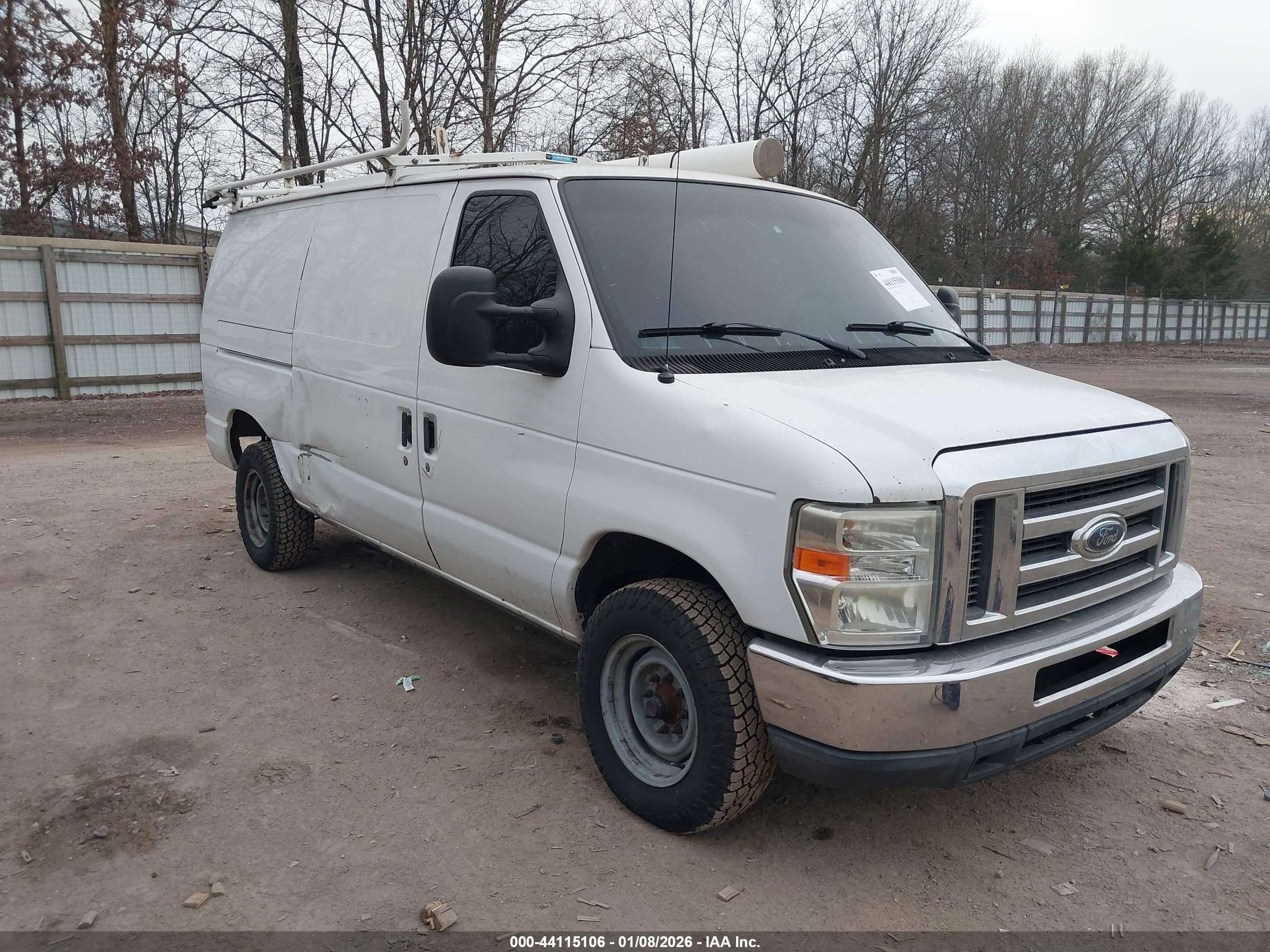 2010 Ford E-150 Commercial/recreational White vin: 1FTNE1EW7ADA96021