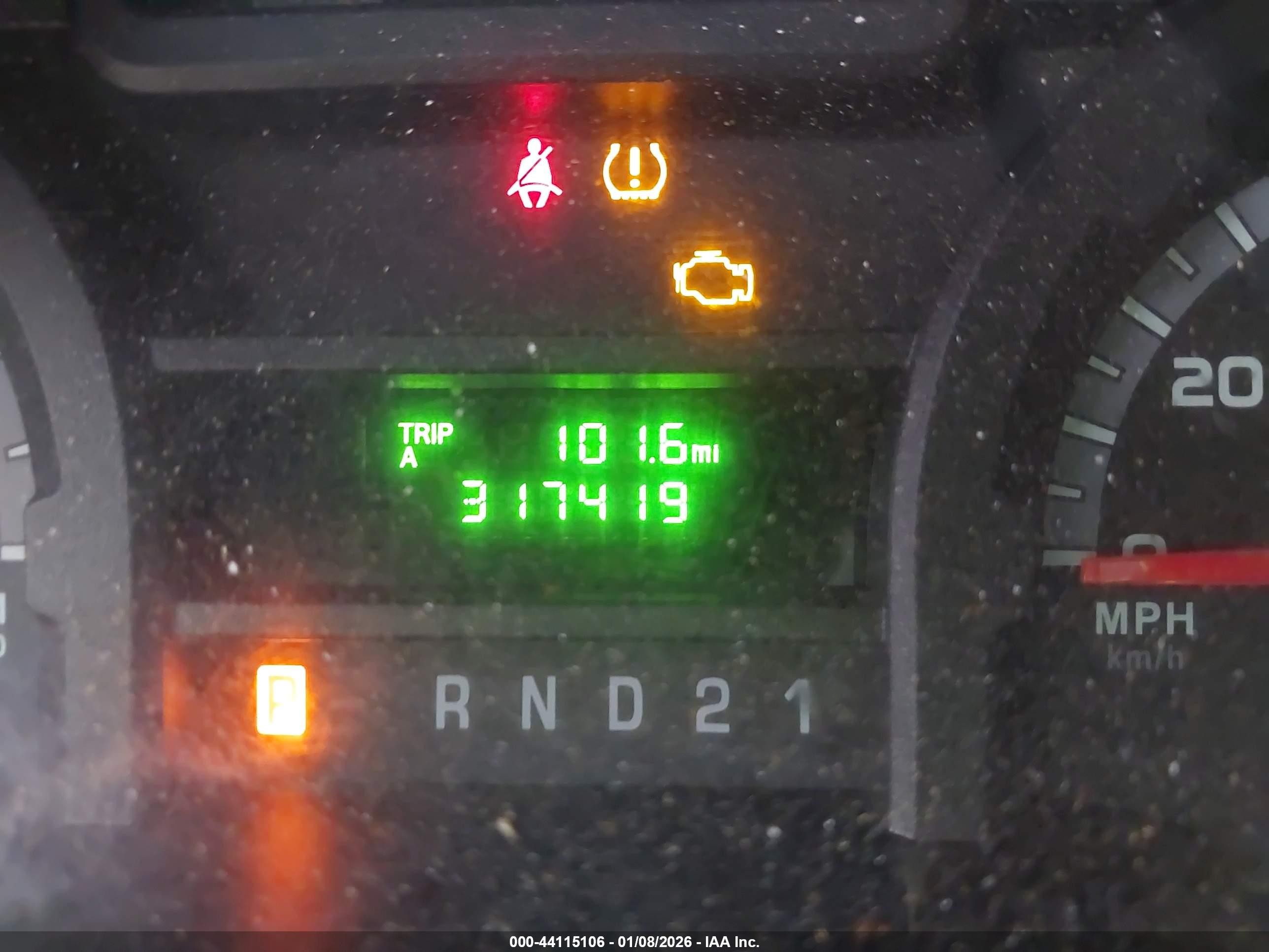 2010 Ford E-150 Commercial/recreational Белый vin: 1FTNE1EW7ADA96021