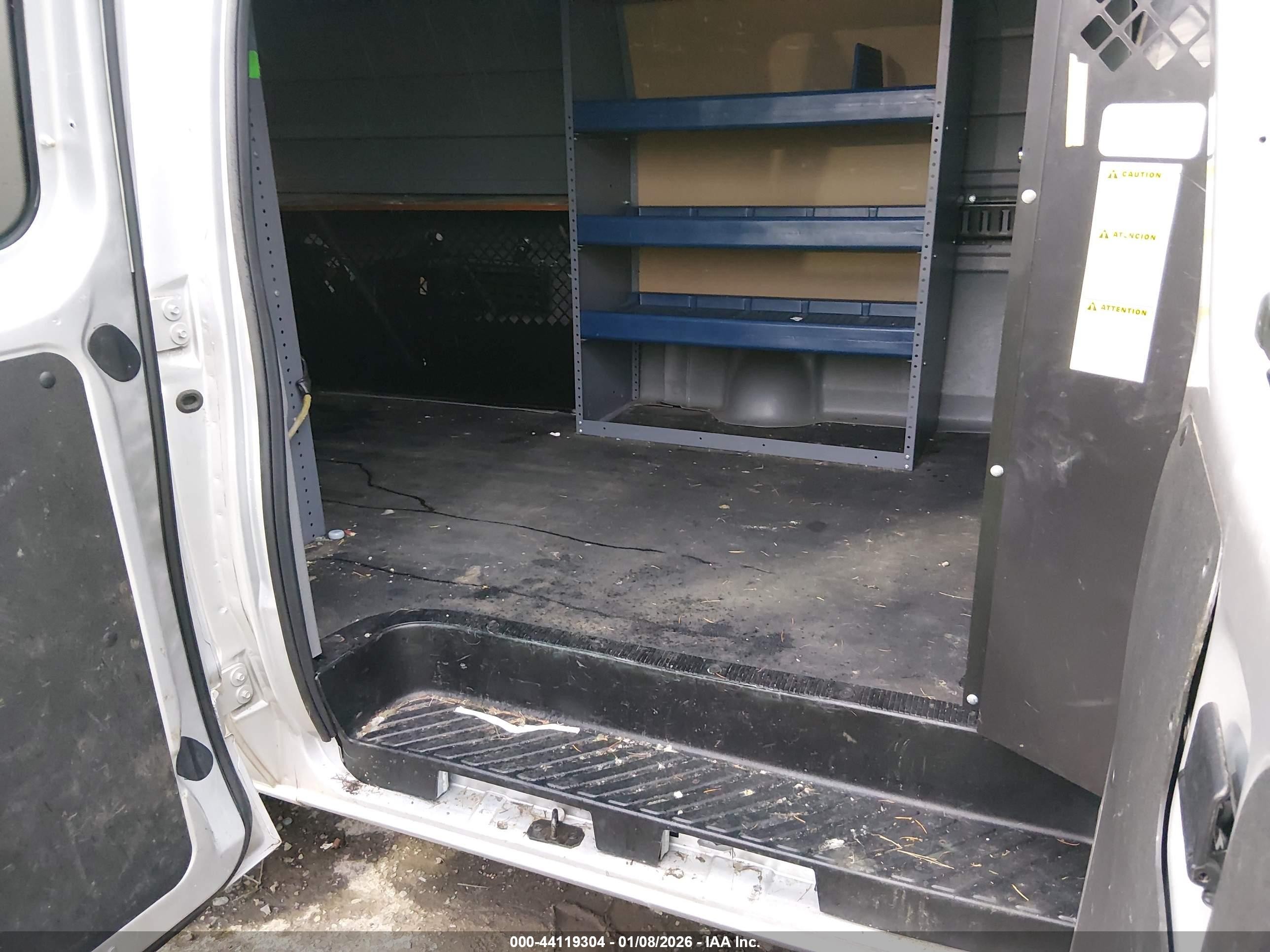 2012 Ford E-150 Commercial Silver vin: 1FTNE1EW7CDA98080