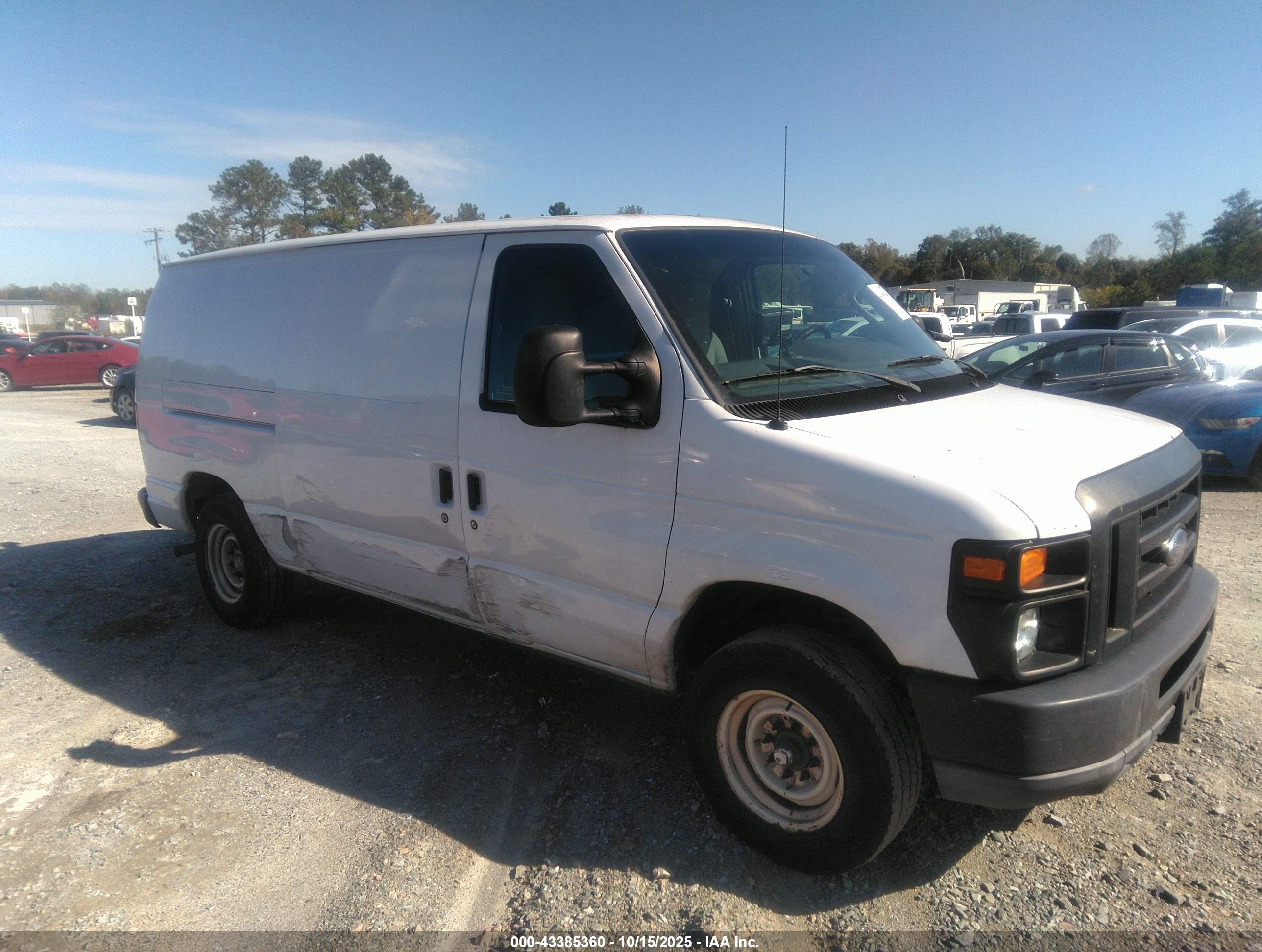 2010 Ford E-150 Commercial/recreational White vin: 1FTNE1EW8ADA66946