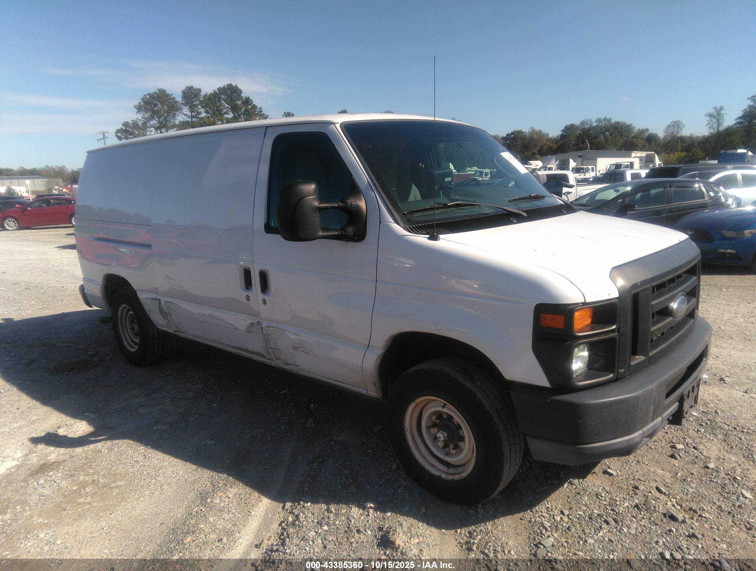 2010 Ford E-150 Commercial/recreational White vin: 1FTNE1EW8ADA66946