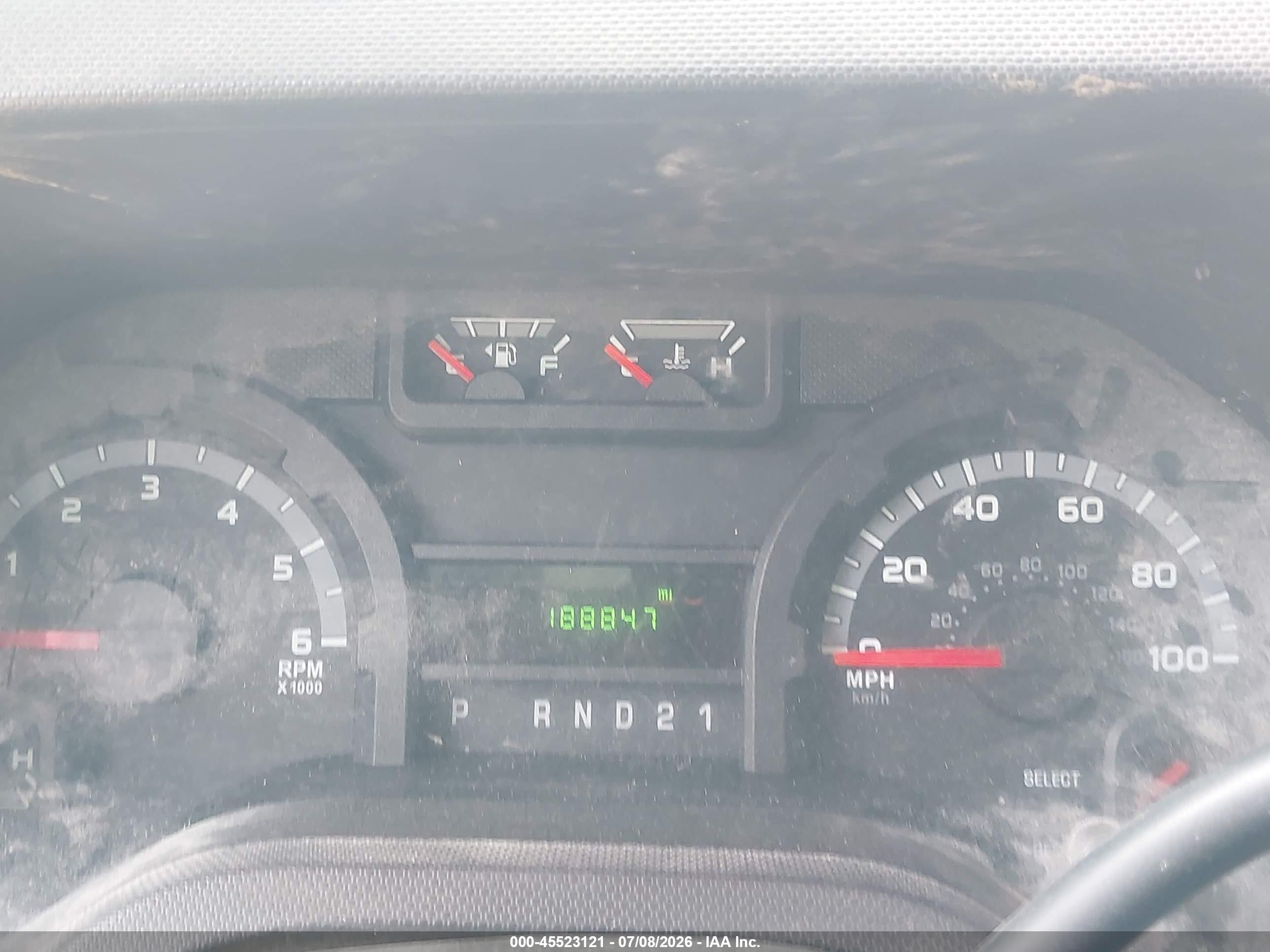2010 Ford E-150 Commercial White vin: 1FTNE1EW8ADA67093
