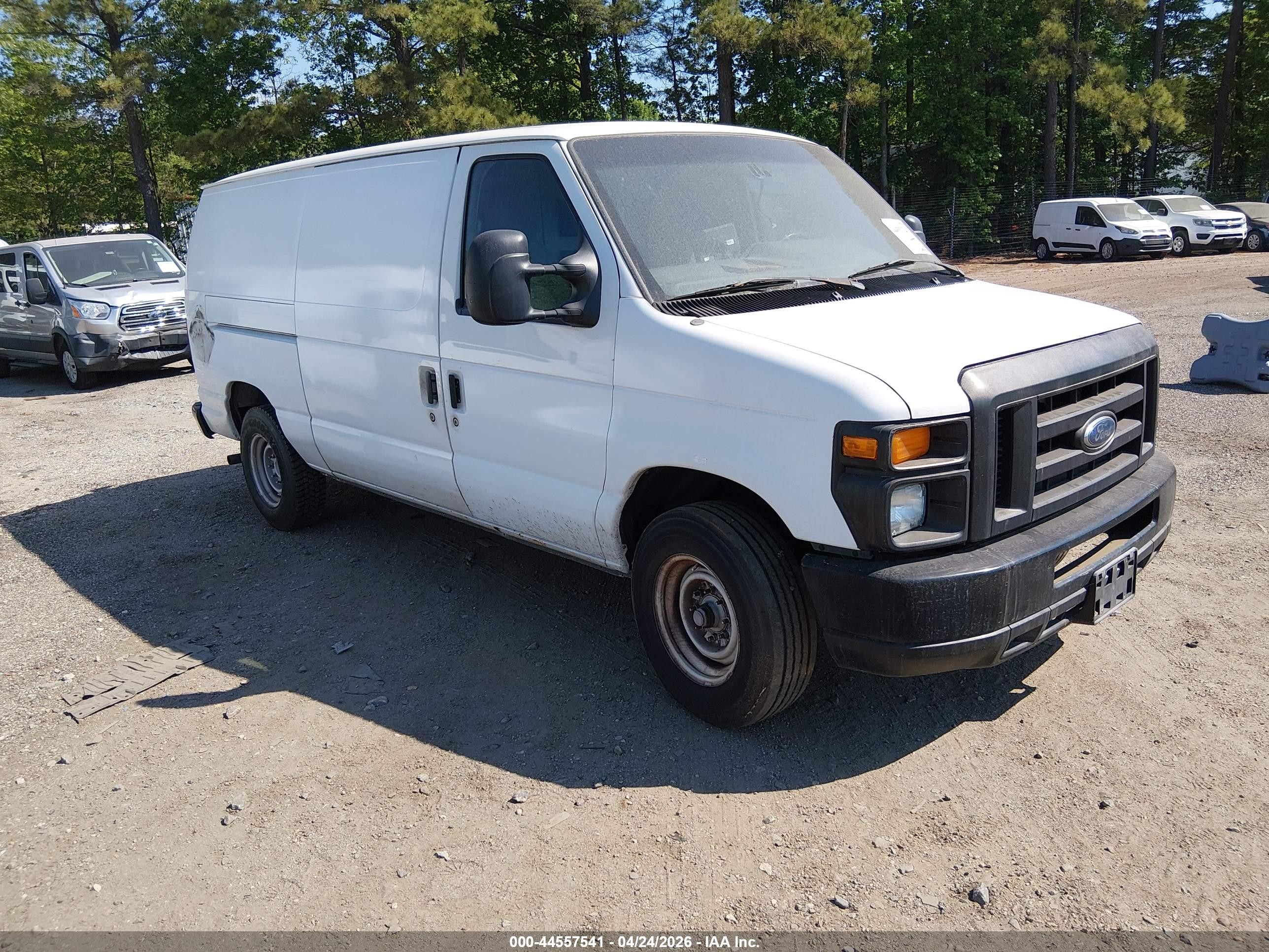 2010 Ford E-150 Commercial/recreational White vin: 1FTNE1EW8ADA90678