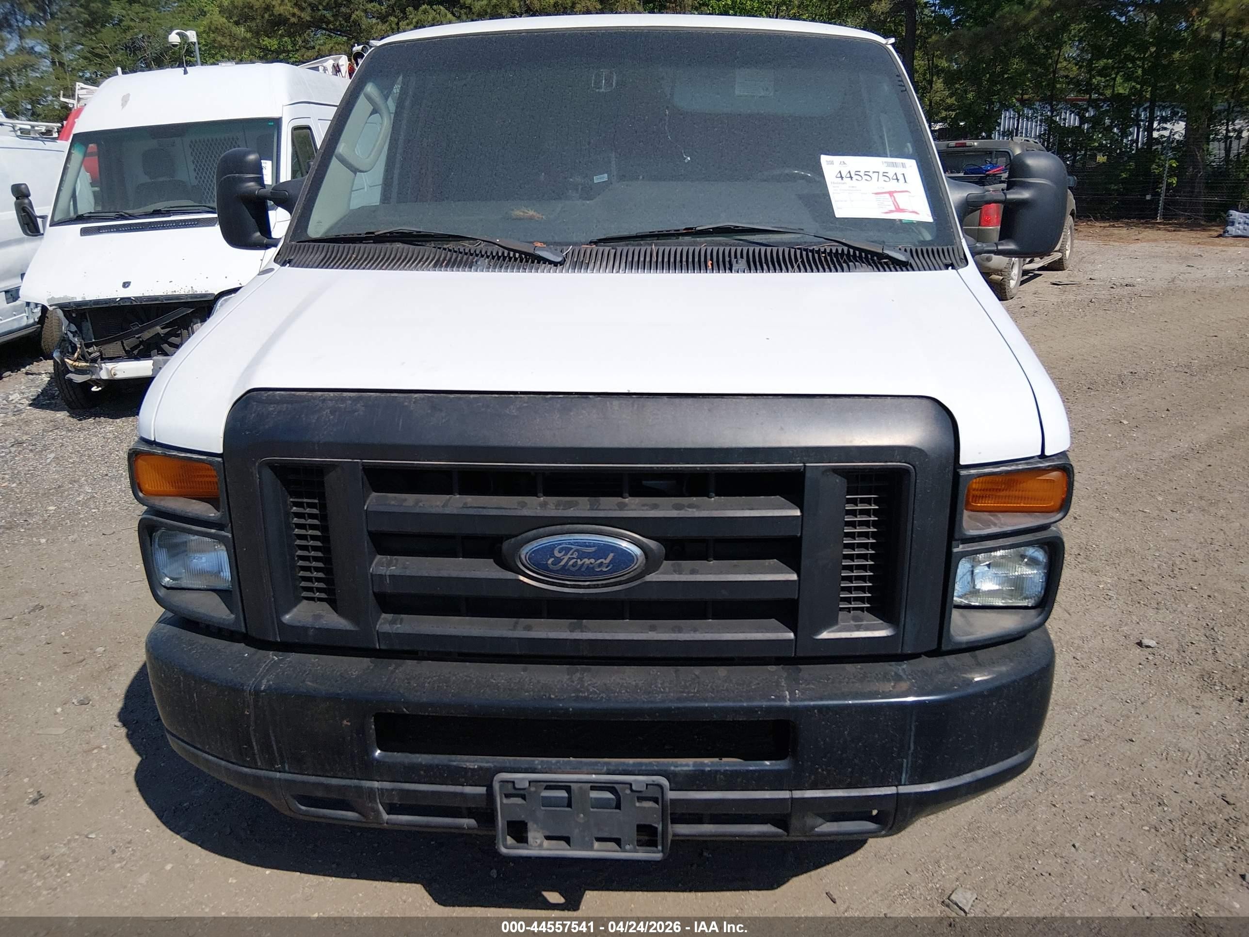 2010 Ford E-150 Commercial/recreational White vin: 1FTNE1EW8ADA90678