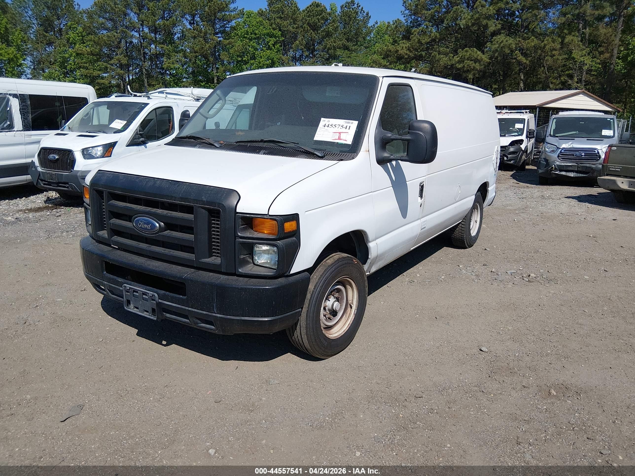 2010 Ford E-150 Commercial/recreational White vin: 1FTNE1EW8ADA90678