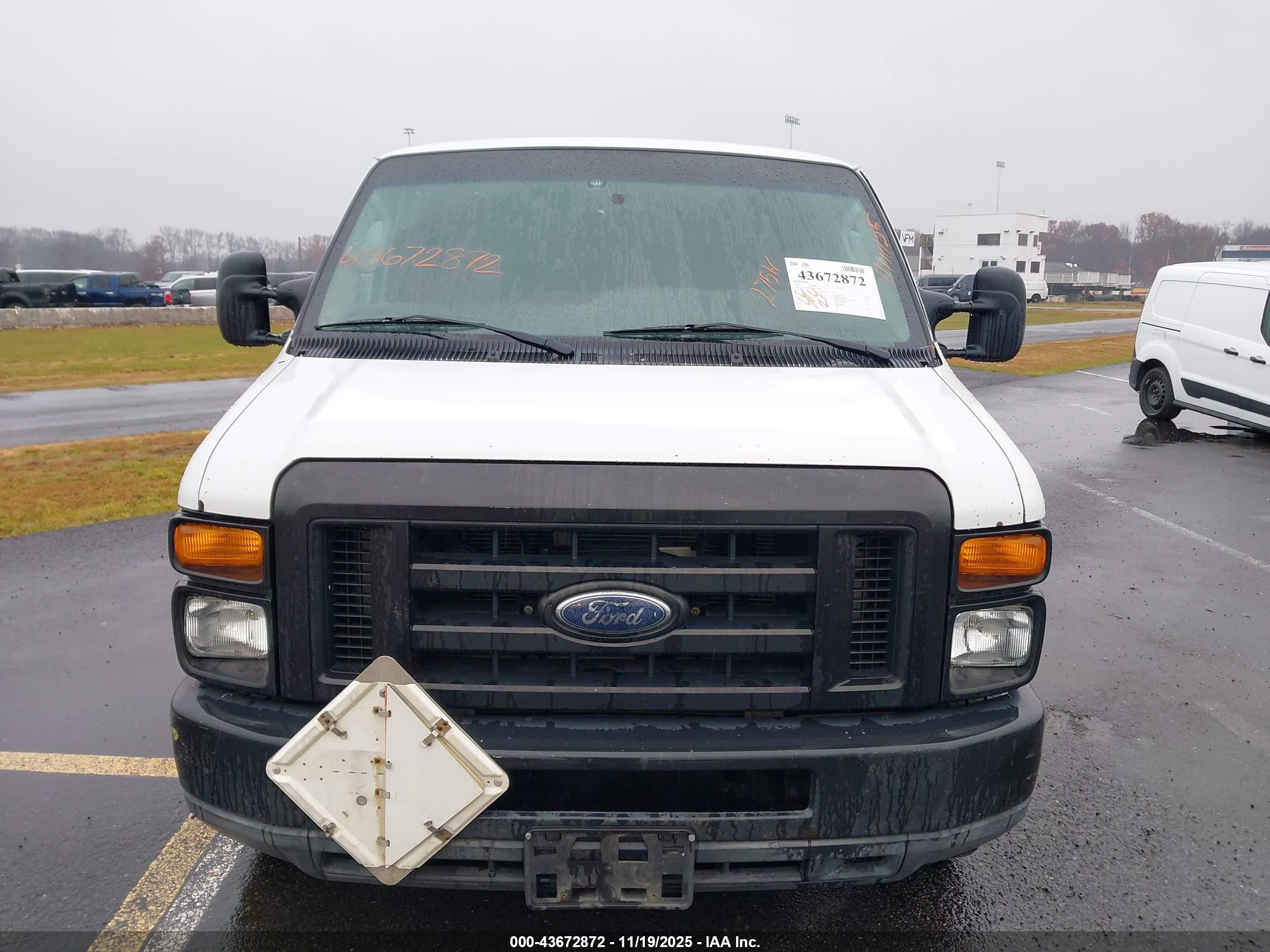 2010 Ford E-150 Commercial/recreational White vin: 1FTNE1EW8ADA91796