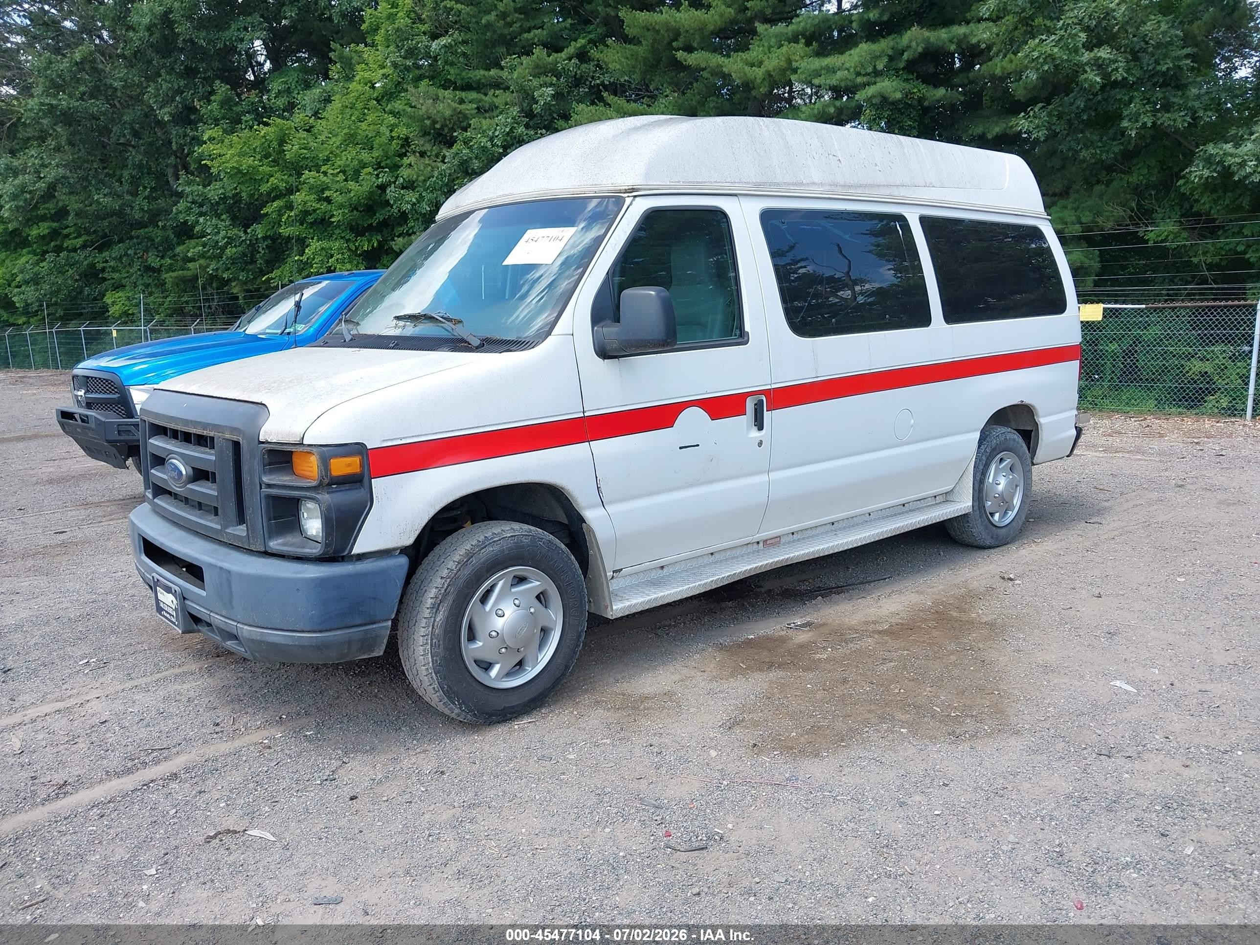 2012 Ford E-150 Commercial/recreational White vin: 1FTNE1EW8CDA26529