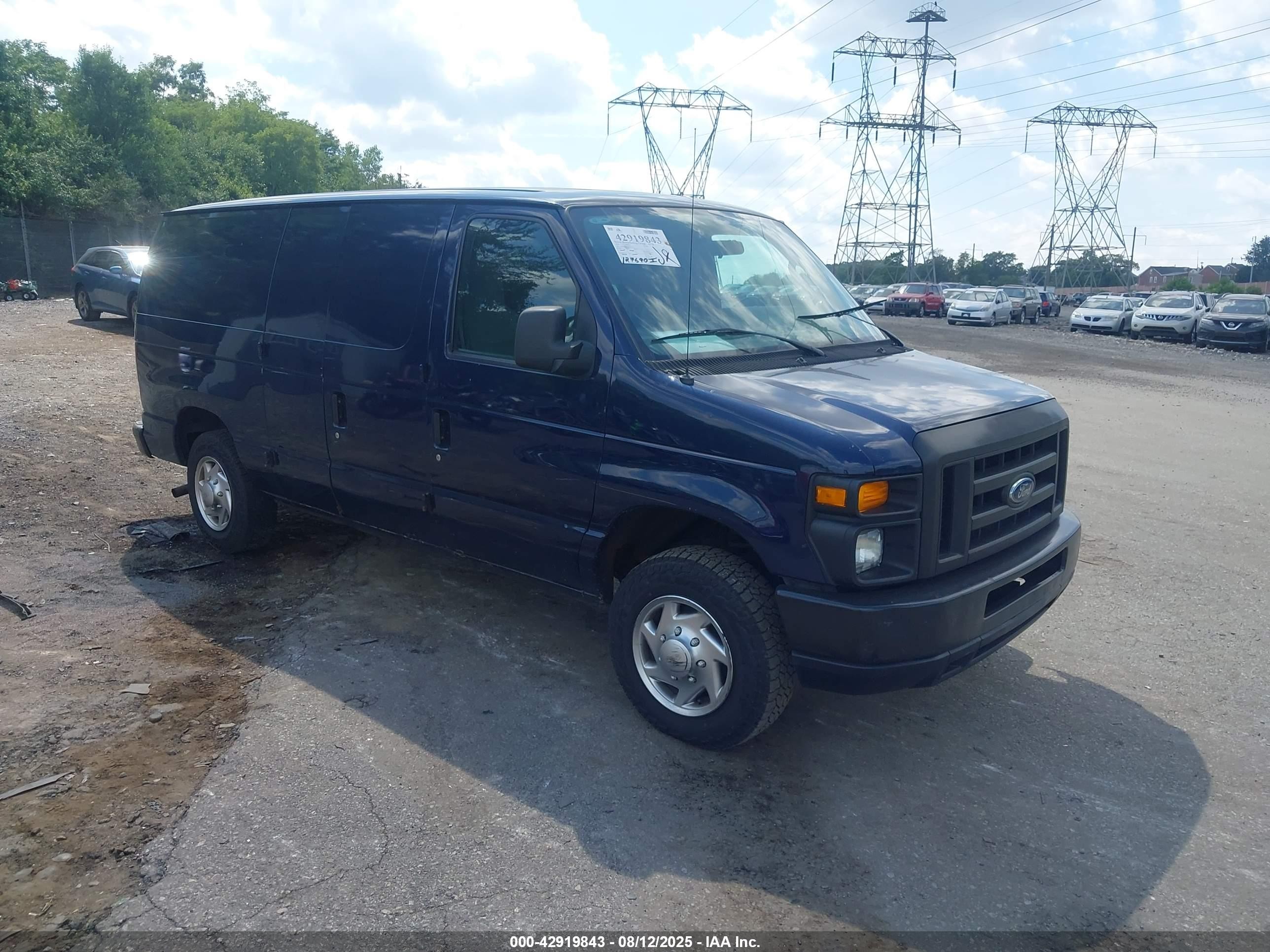 2010 Ford E-150   Dark Blue vin: 1FTNE1EW9ADA16234